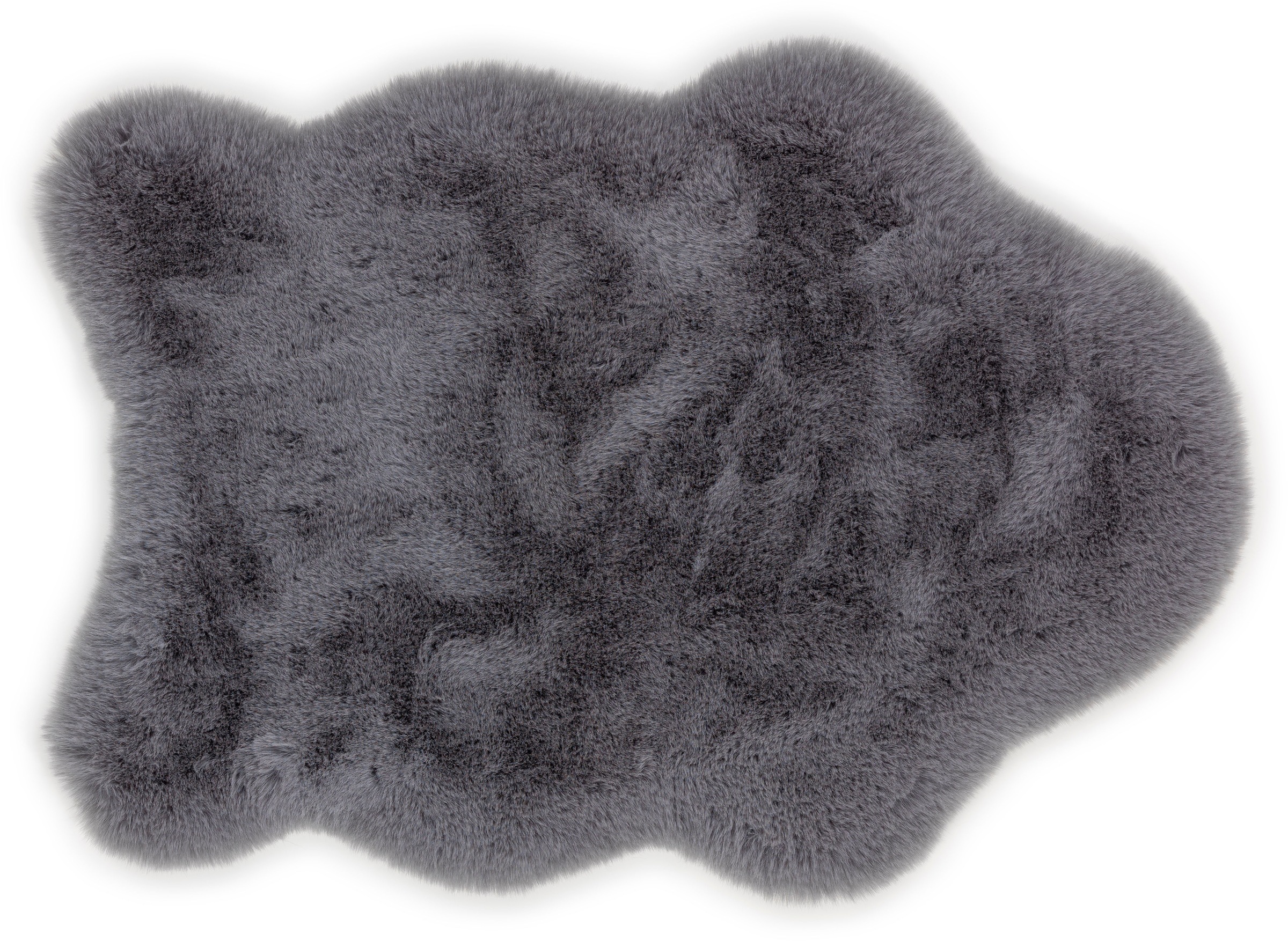 SCHÖNER WOHNEN-Kollektion Hochflor-Teppich »Tender deluxe 6286«, fellförmig, 50 mm Höhe, Dekofell, Fellteppich, flauschig, waschbar, Schöner Wohnen Kollektion