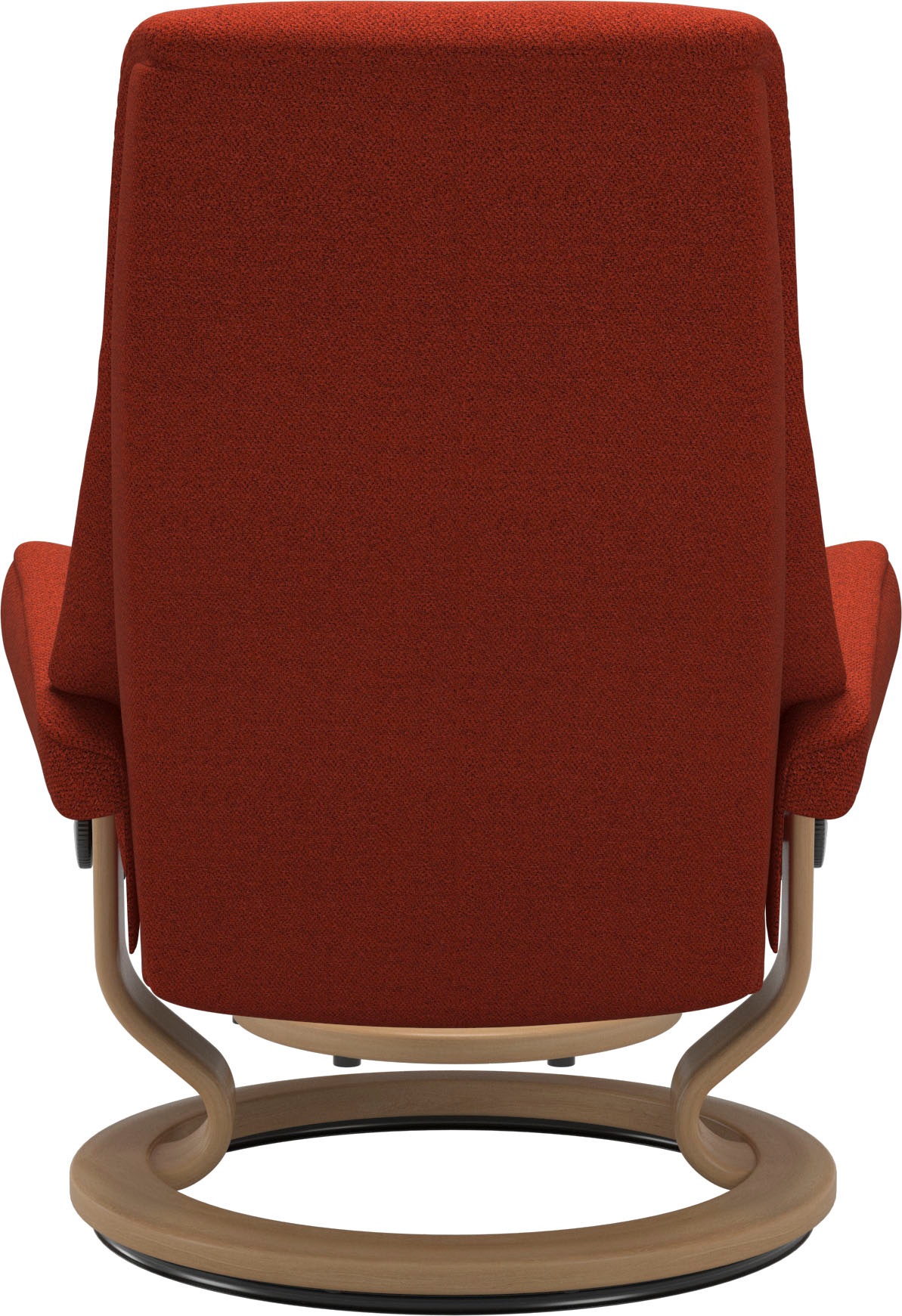 Stressless® Relaxsessel »View«, (Set, Relaxsessel mit Hocker), mit Classic Base, Größe M,Gestell Eiche