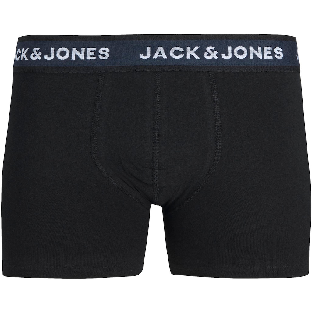 Jack & Jones Boxershorts »JJ JACSOLID BOXER BRIEFS 5 P«, (Packung, 5 St.)