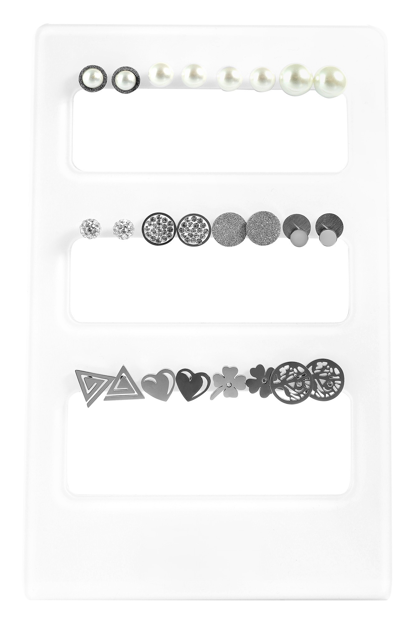 Adelia´s Paar Ohrstecker »Damen Ohrringe ¿ Ohrstecker aus Edelstahl«