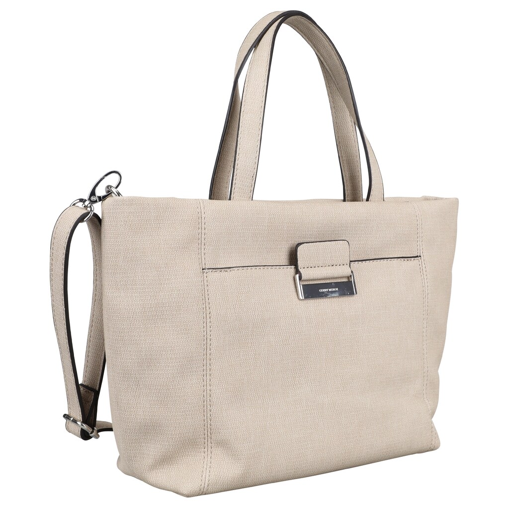 GERRY WEBER Bags Henkeltasche »be different handbag mhz«, im zeitlosen Design mit silberfarbenen Details