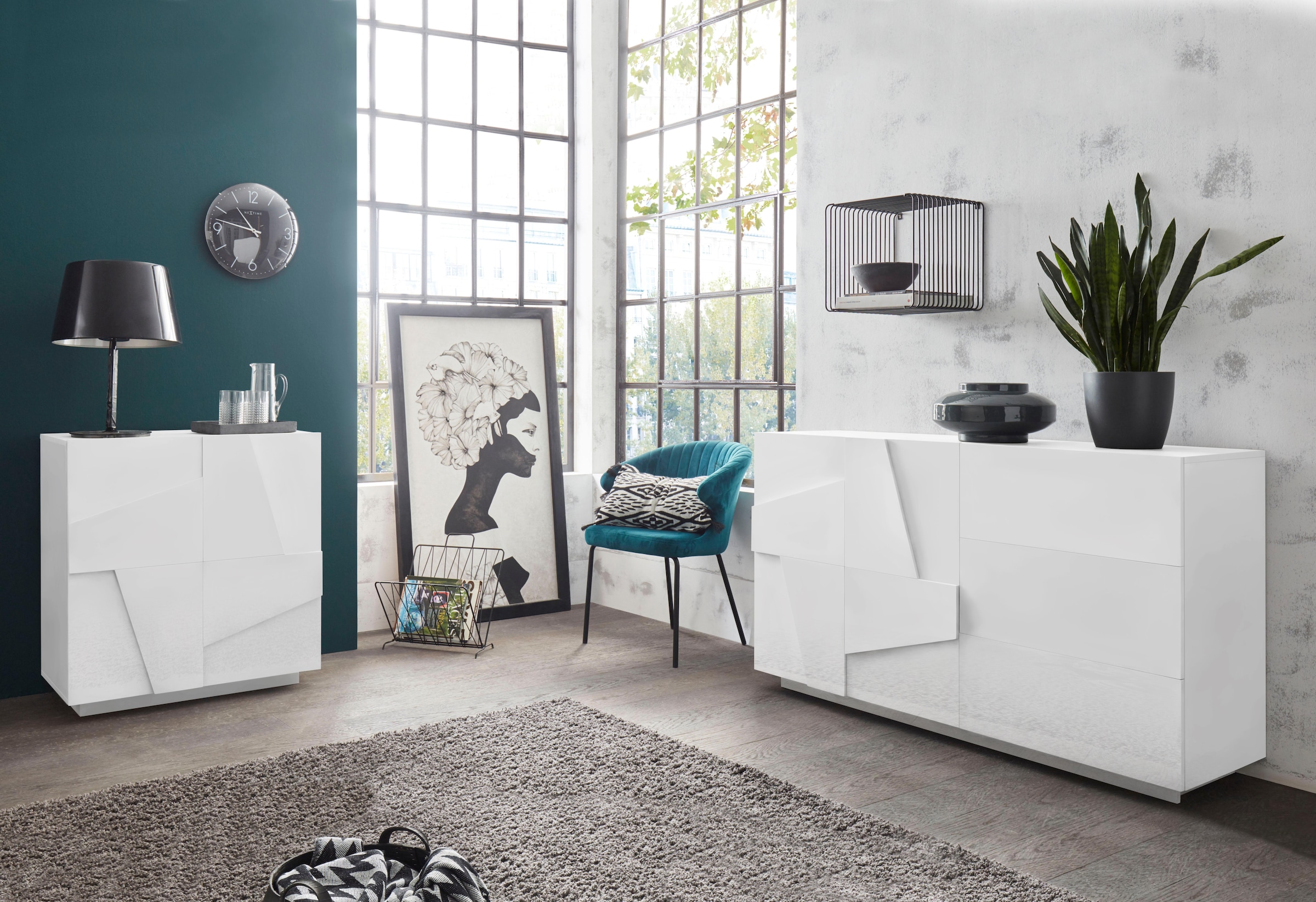 Home affaire Sideboard »PING« Breite 140 cm