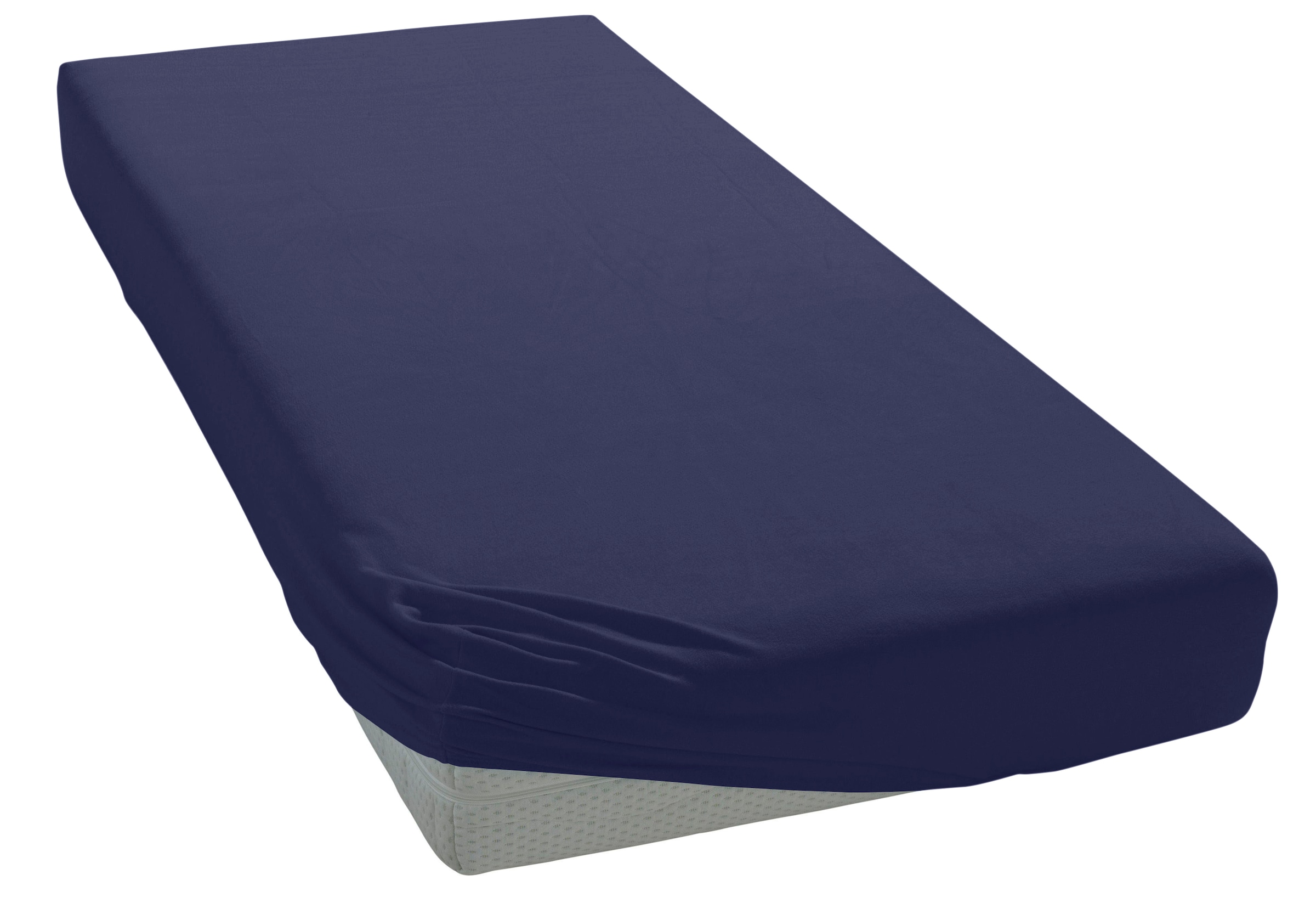 OTTO home Spannbettlaken »Cremona, BASIC und PREMIUM Qualität, mit Elasthan, Baumwolle« bis 20 cm Höhe, Bettlaken ab Gr. 90x200 cm, Strapazierfähig