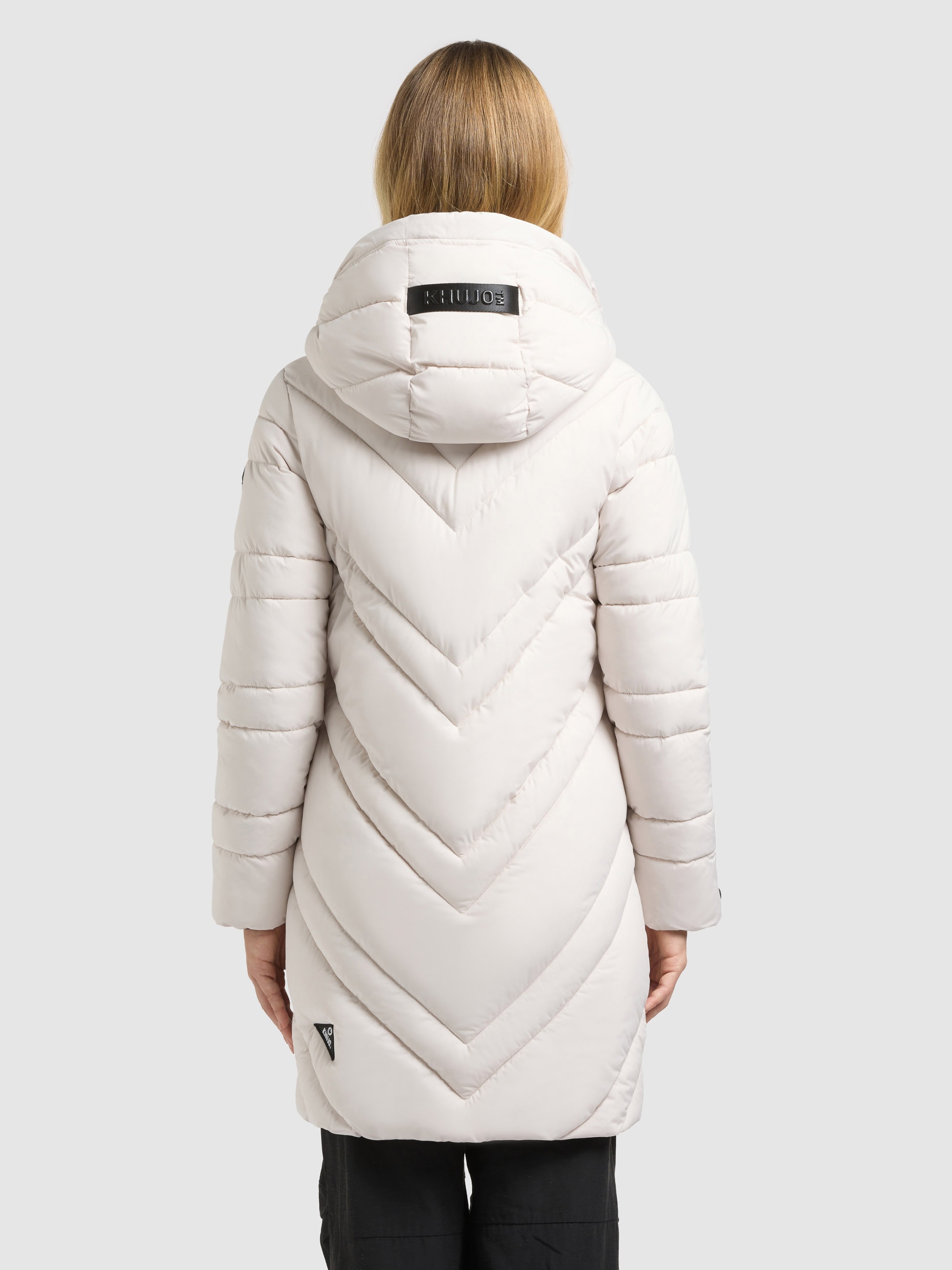 khujo Steppmantel »TABY2« Taschenbeutel mit Fleece