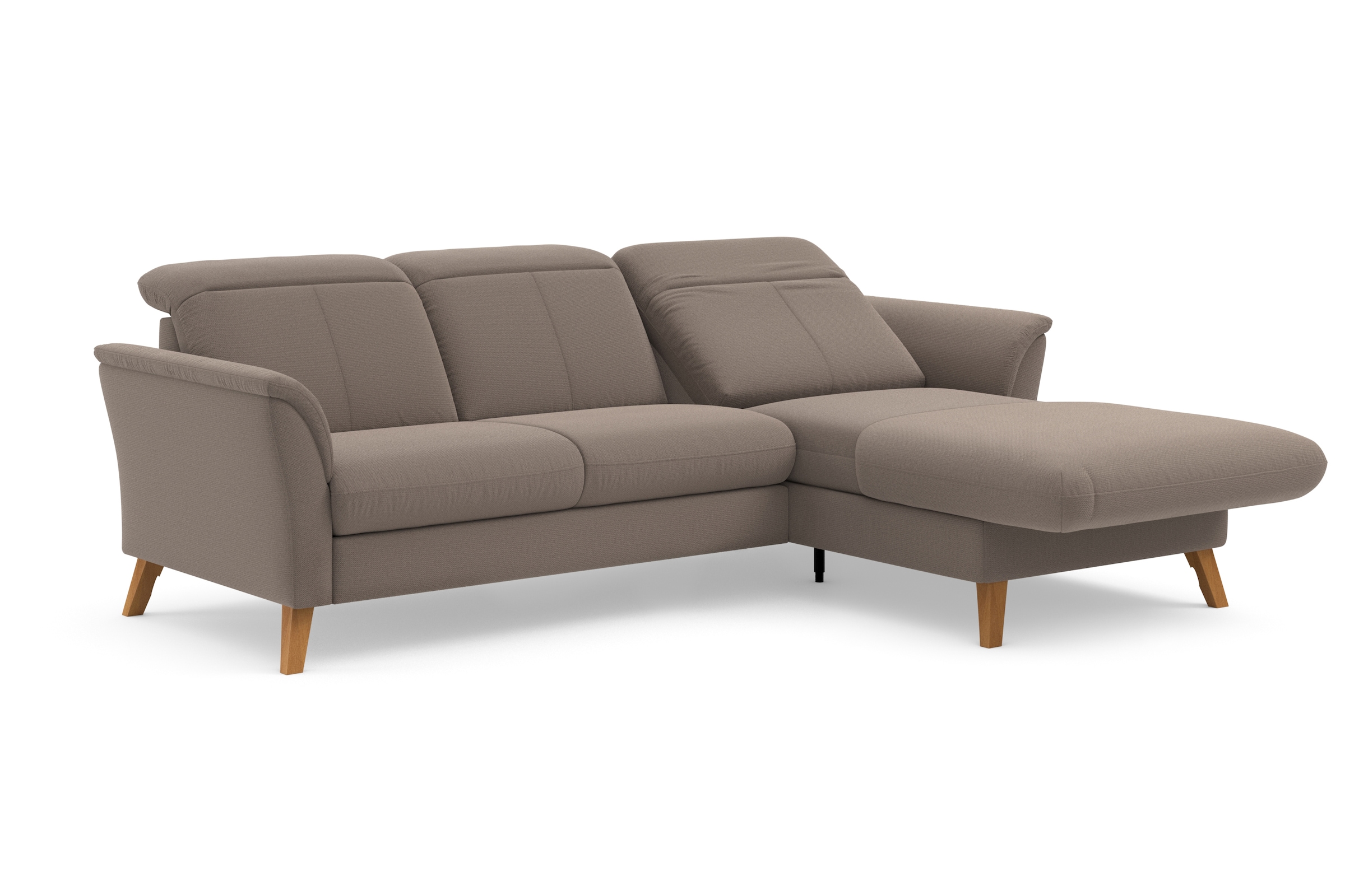 sit&more Ecksofa »Romero L-Form«, wahlweise mit oder ohne Relax-Funktion, Bettfunktion, Bettkasten