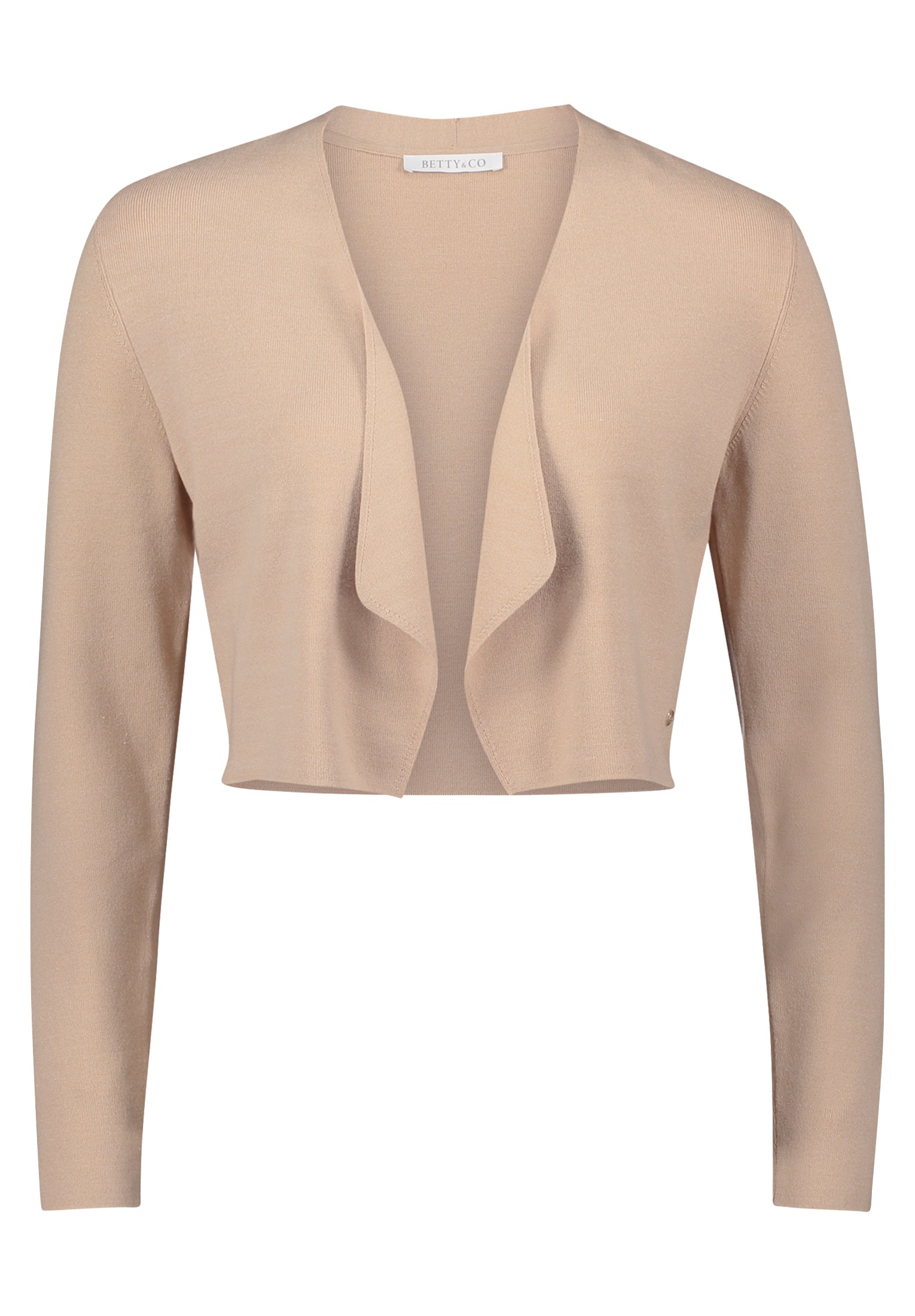 Betty&Co Strickjacke »Feinstrickjacke ohne Verschluss«