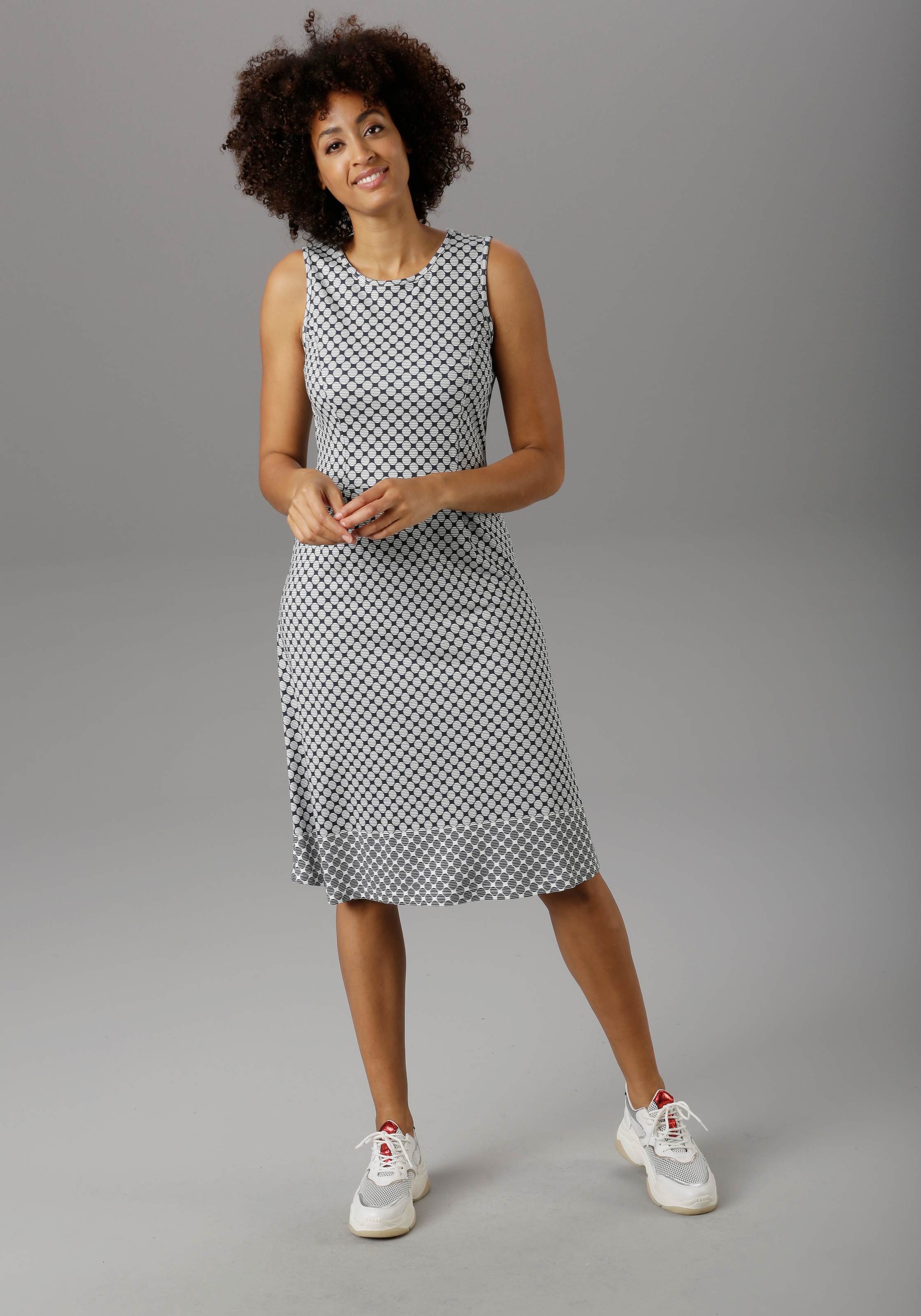 Aniston SELECTED Sommerkleid, mit modischer Bordüre - NEUE KOLLEKTION
