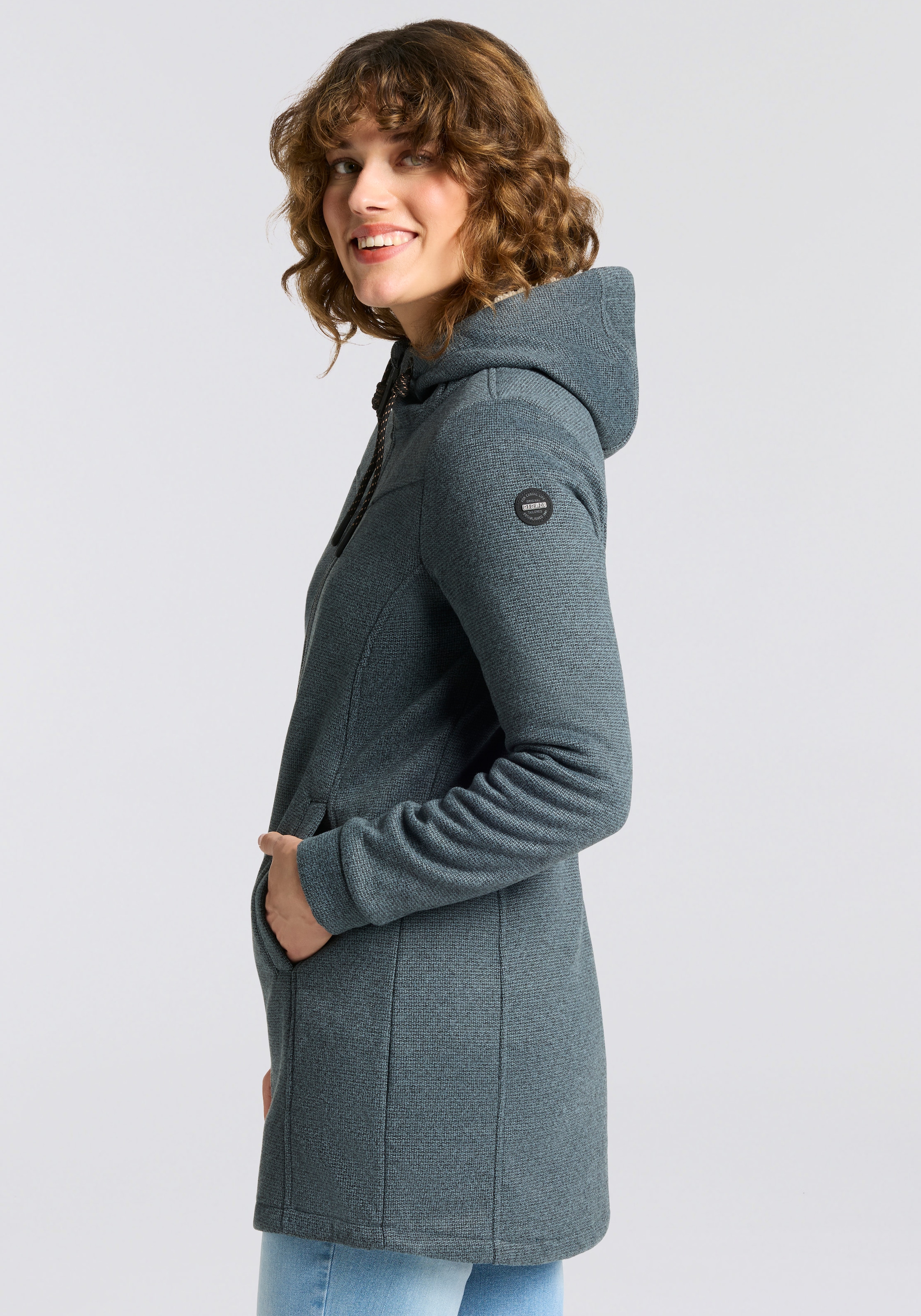 G.I.G.A. DX by killtec Strickfleecejacke »GW 37 WMN KNTFLC PRK« 1 Stk. tlg. wärmend & windabweisend, Übergangsjacke