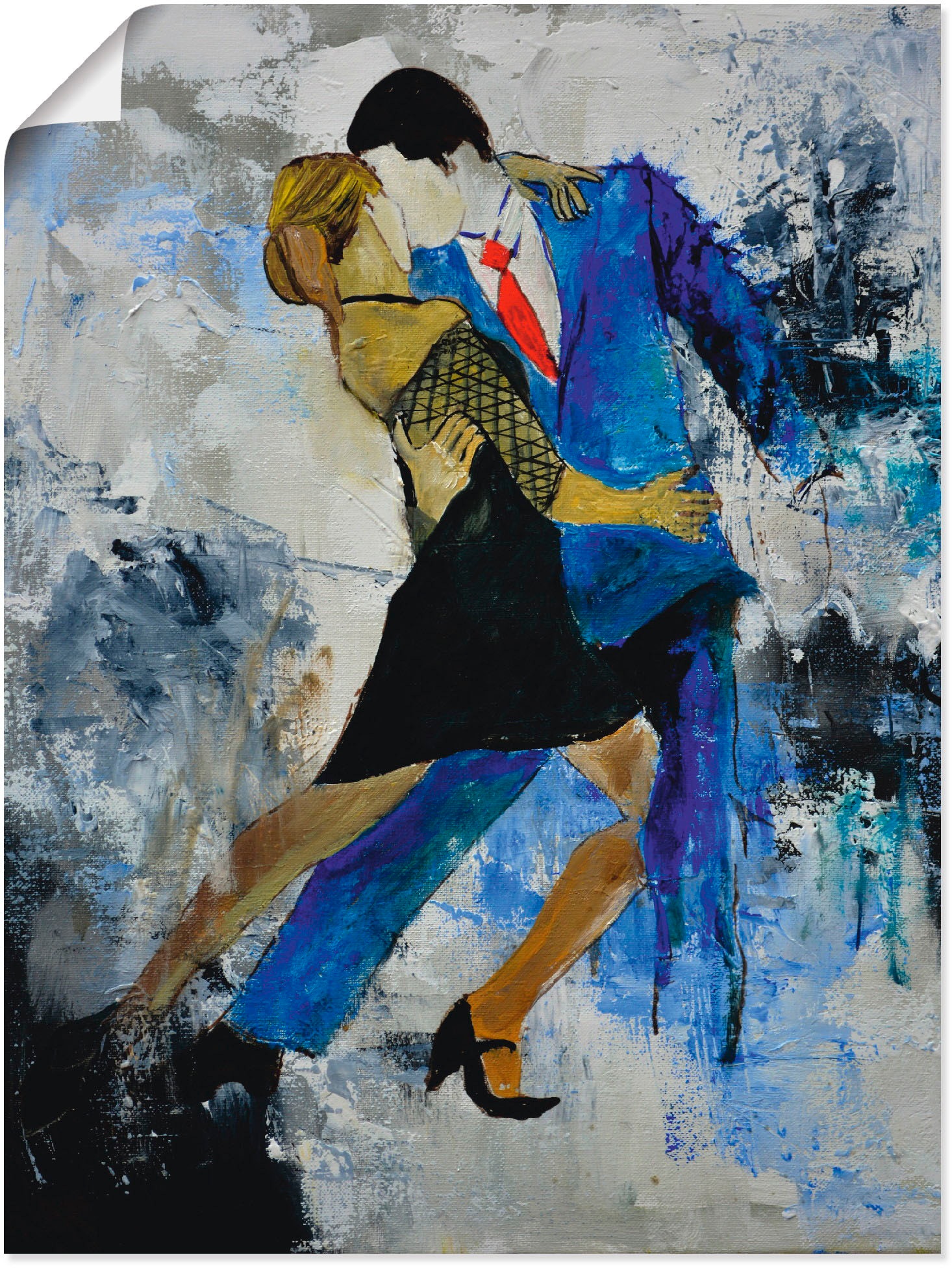 Wandbild »Tango«, Sport, (1 St.), als Alubild, Outdoorbild, Leinwandbild, Poster in...