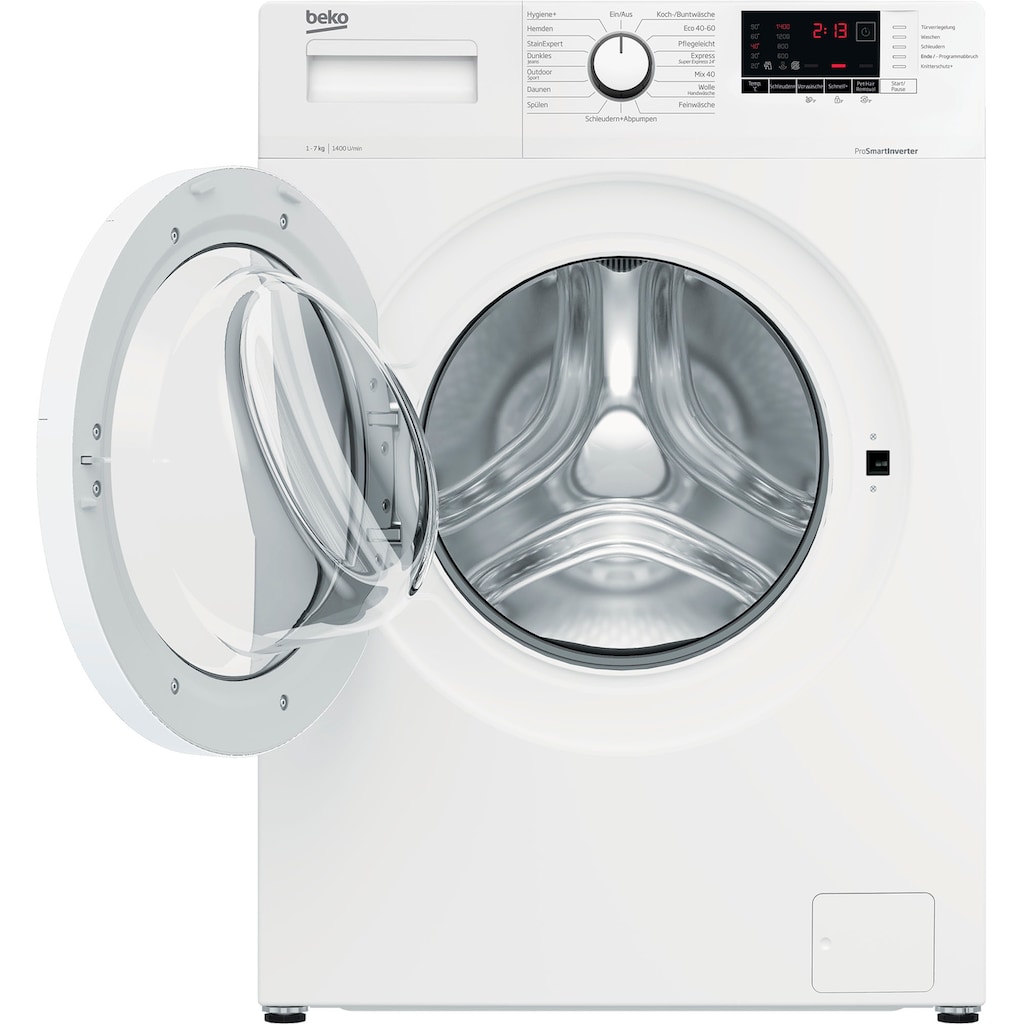 BEKO Waschmaschine »WML71433NRS1«, WML71433NRS1, 7 kg, 1400 U/min