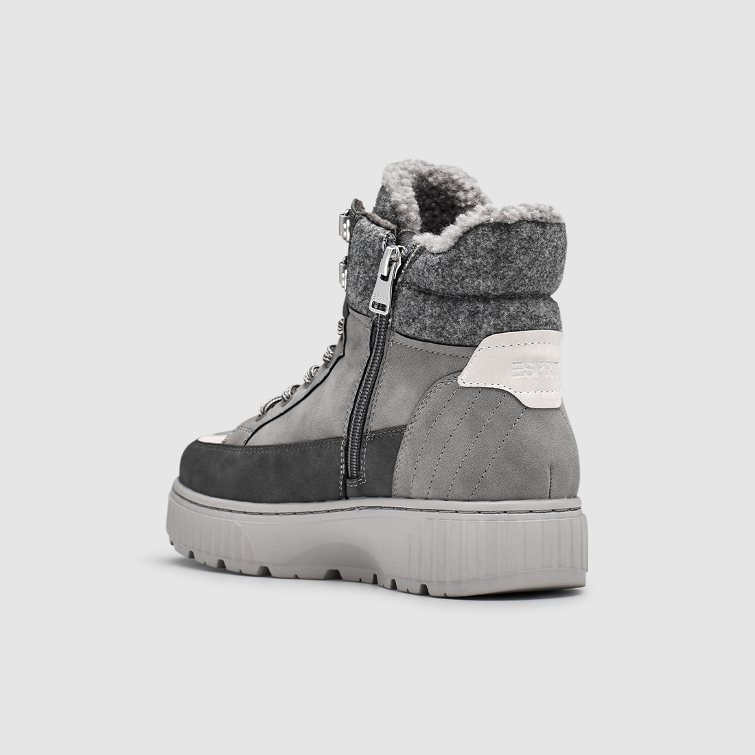 Esprit Winterboots »PINA«  Plateauboots, Stiefelette, Keilstiefelette mit Reißverschluss