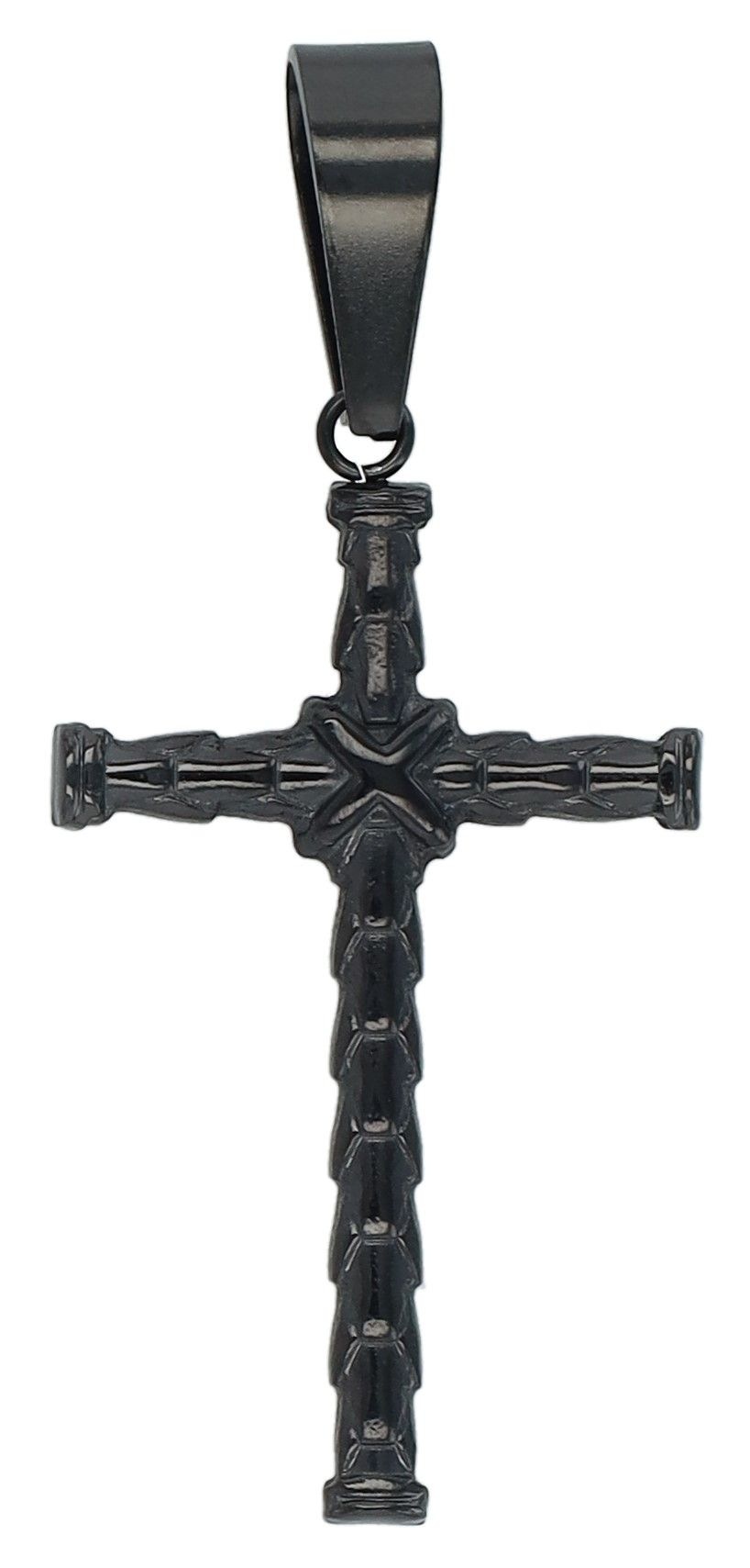 Adelia´s Kreuzanhänger »Unisex Anhänger ¿ Kreuz Kreuzanhänger aus Edelstahl«