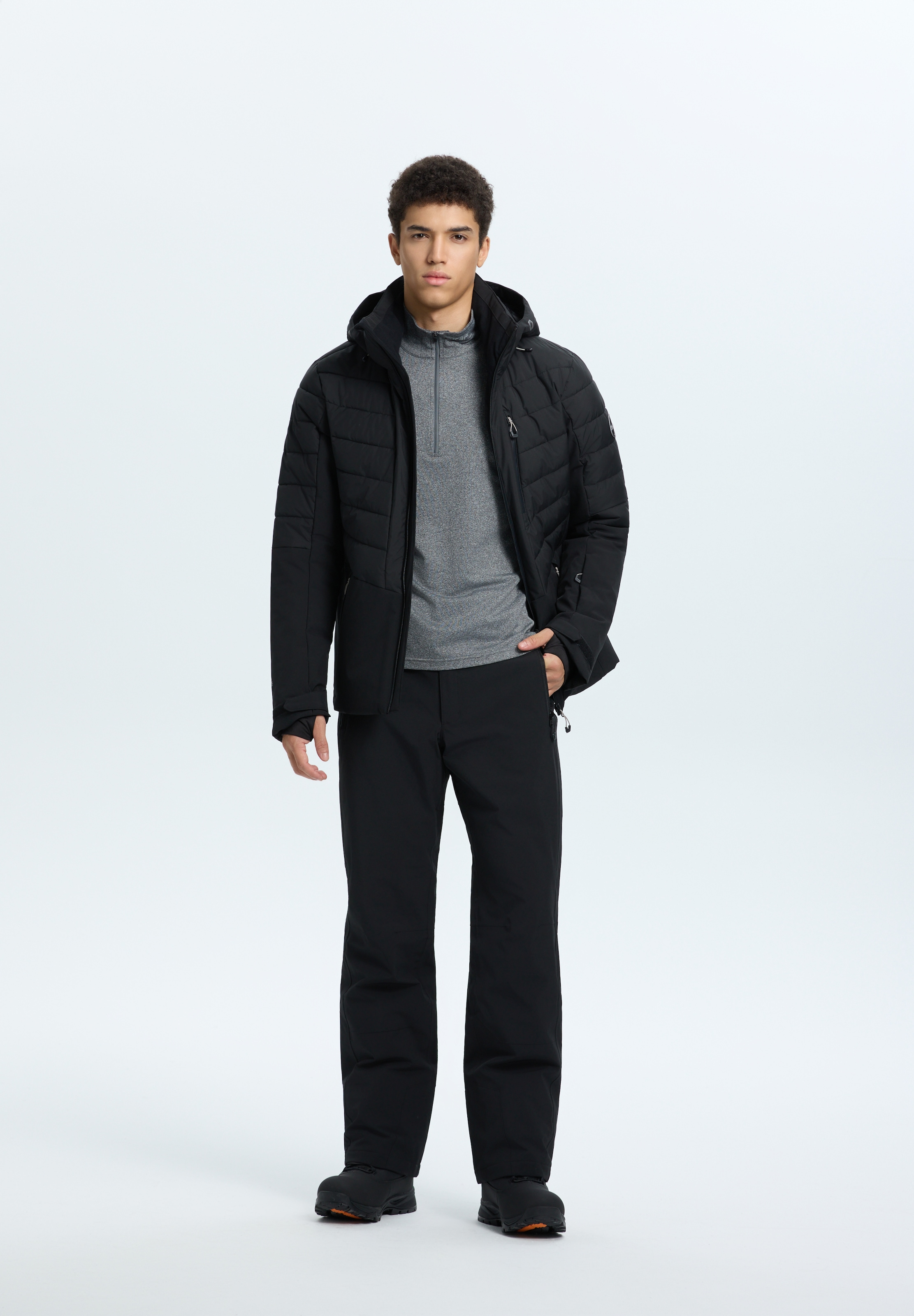 Icepeak Skijacke »ICEPEAK FOLSOM« 1 Stk. tlg. wasserdicht, winddicht, atmungsaktiv