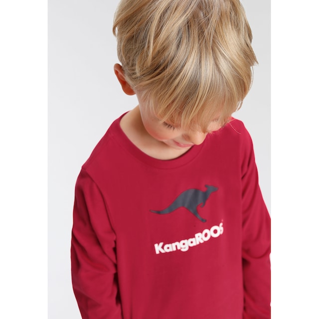 KangaROOS Langarmshirt »Basic Logo« bei OTTO