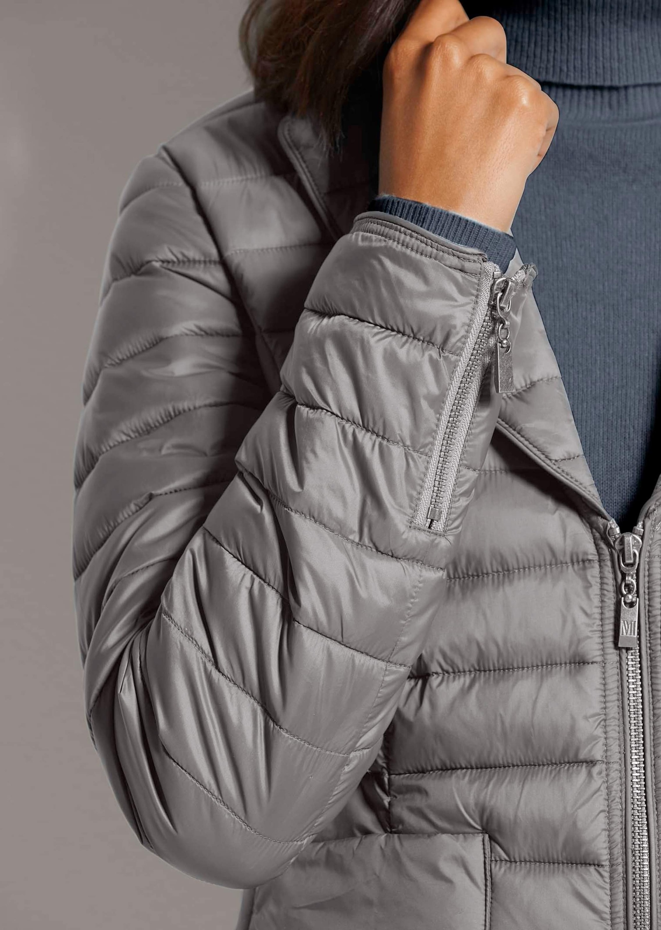 MADELEINE Steppjacke »Steppjacke Wattierte Damenjacke mit sportivem Touch« Zweiwege-Reissverschluß