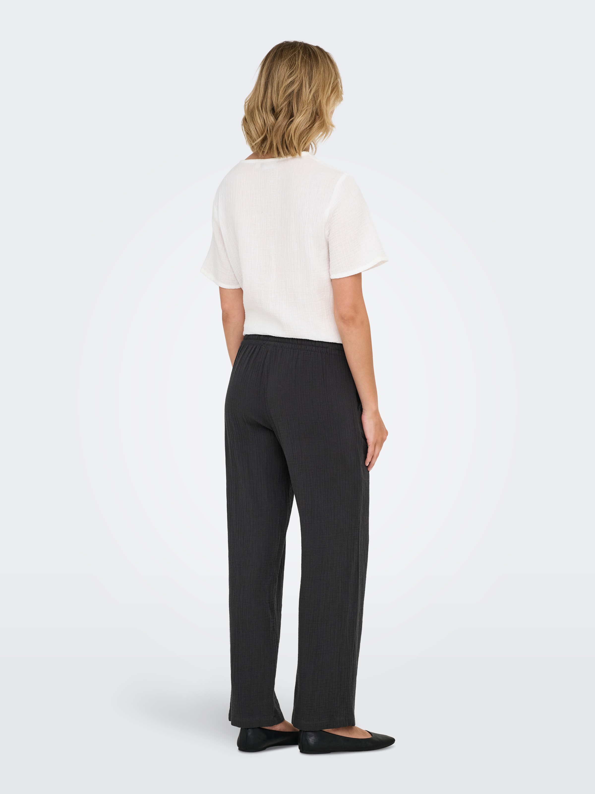 JDY Schlupfhose »JDYTHEIS LIFE WIDE PANT WVN NOOS«, aus Musselin
