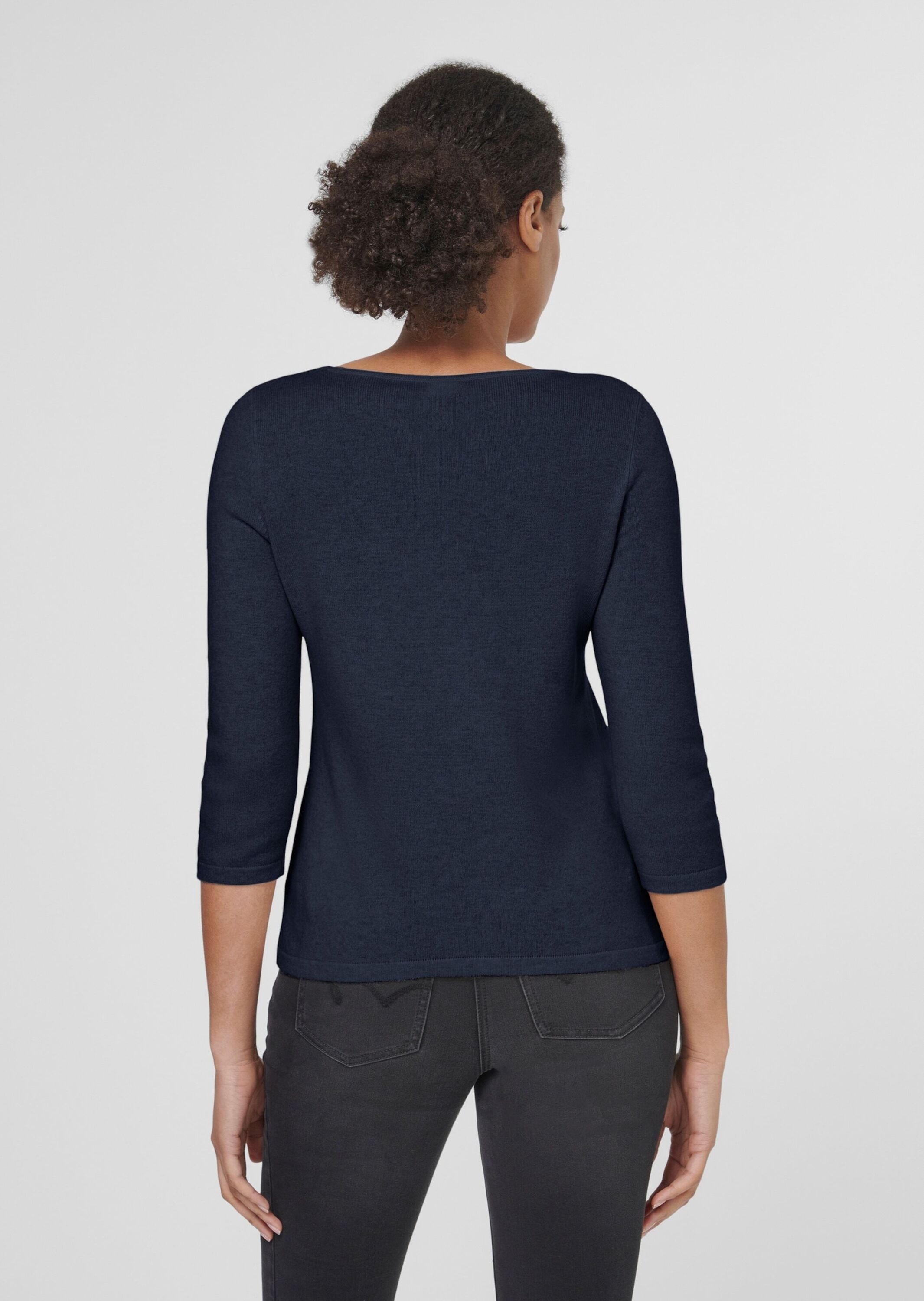 MADELEINE Longpullover »Pullover Kaschmirpullover mit U-Boot-Ausschnitt«