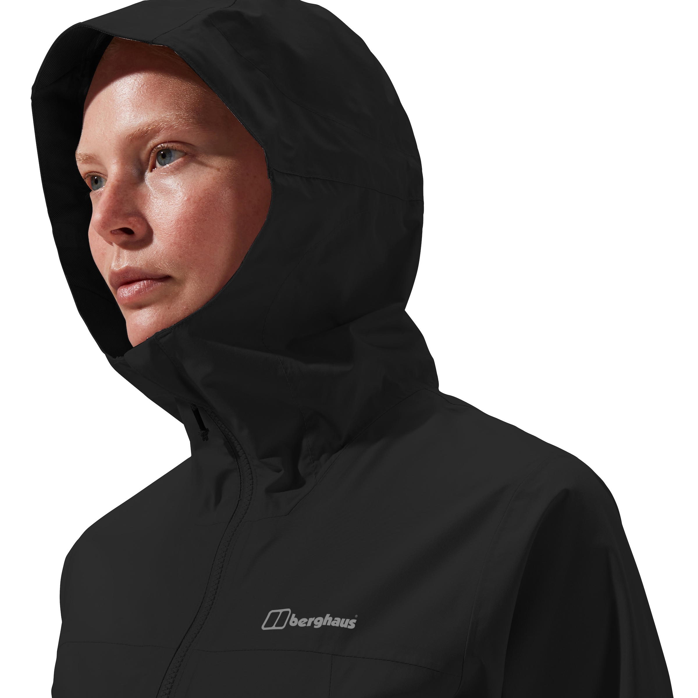 Berghaus Funktionsjacke »W DELUGE PRO 3.0 JKT« für Sport und Outdoor-Aktivitäten, atmungsaktiv, mit Sturmklappe