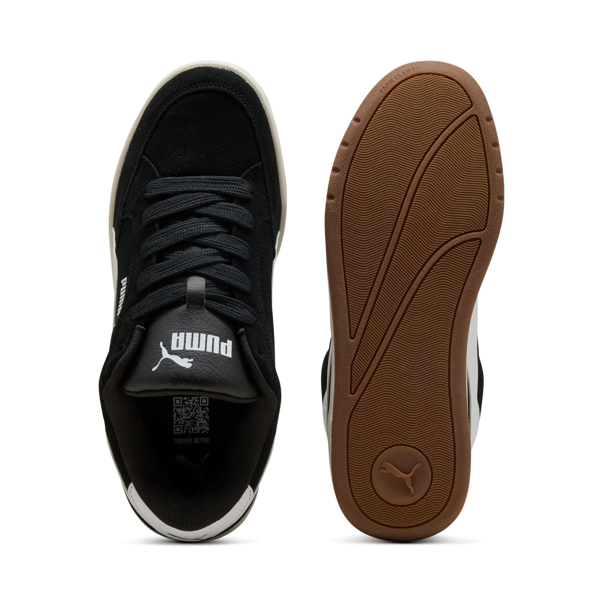 PUMA Sneaker »PARK LT SD«  aus Leder, mit Textil-Innenmaterial, mit Schnürverschluss