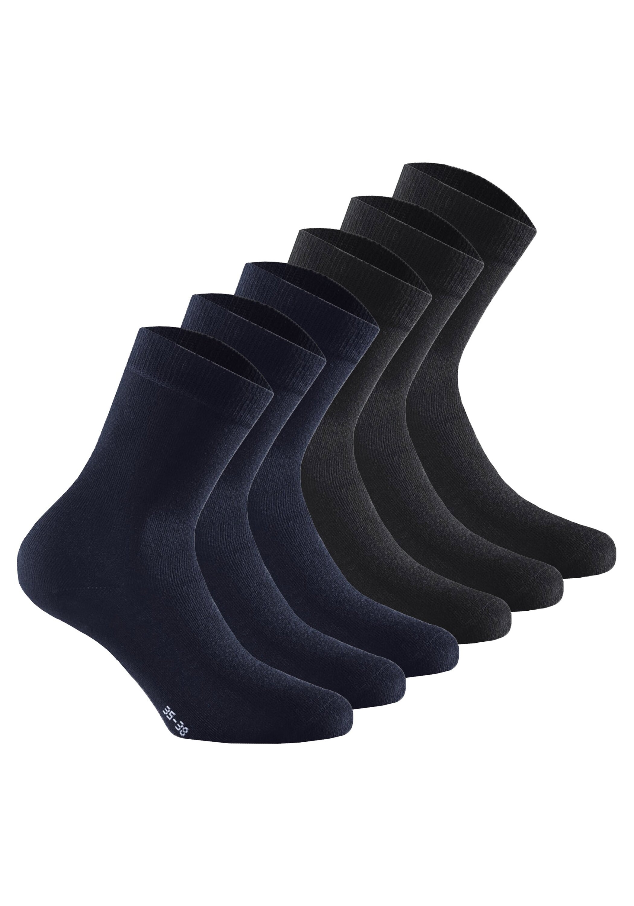 Rohner Socks Kurzsocken »Socken Basic Soft Touch 6er Pack«
