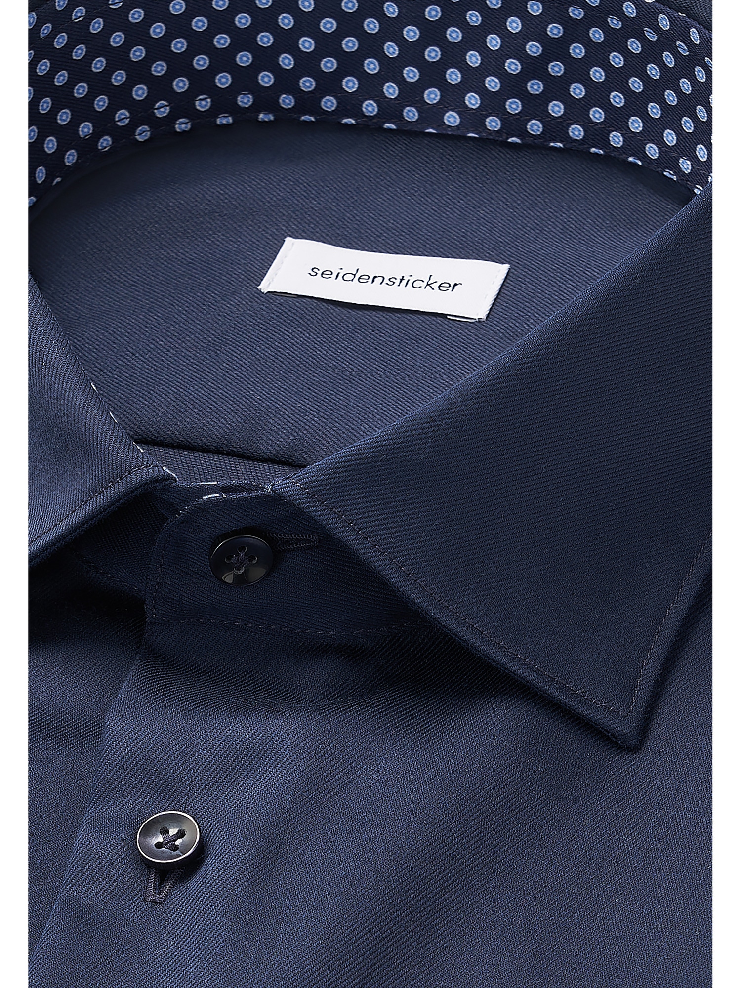 seidensticker Businesshemd »Schwarze Rose« Slim 1/1 Kentkragen Uni