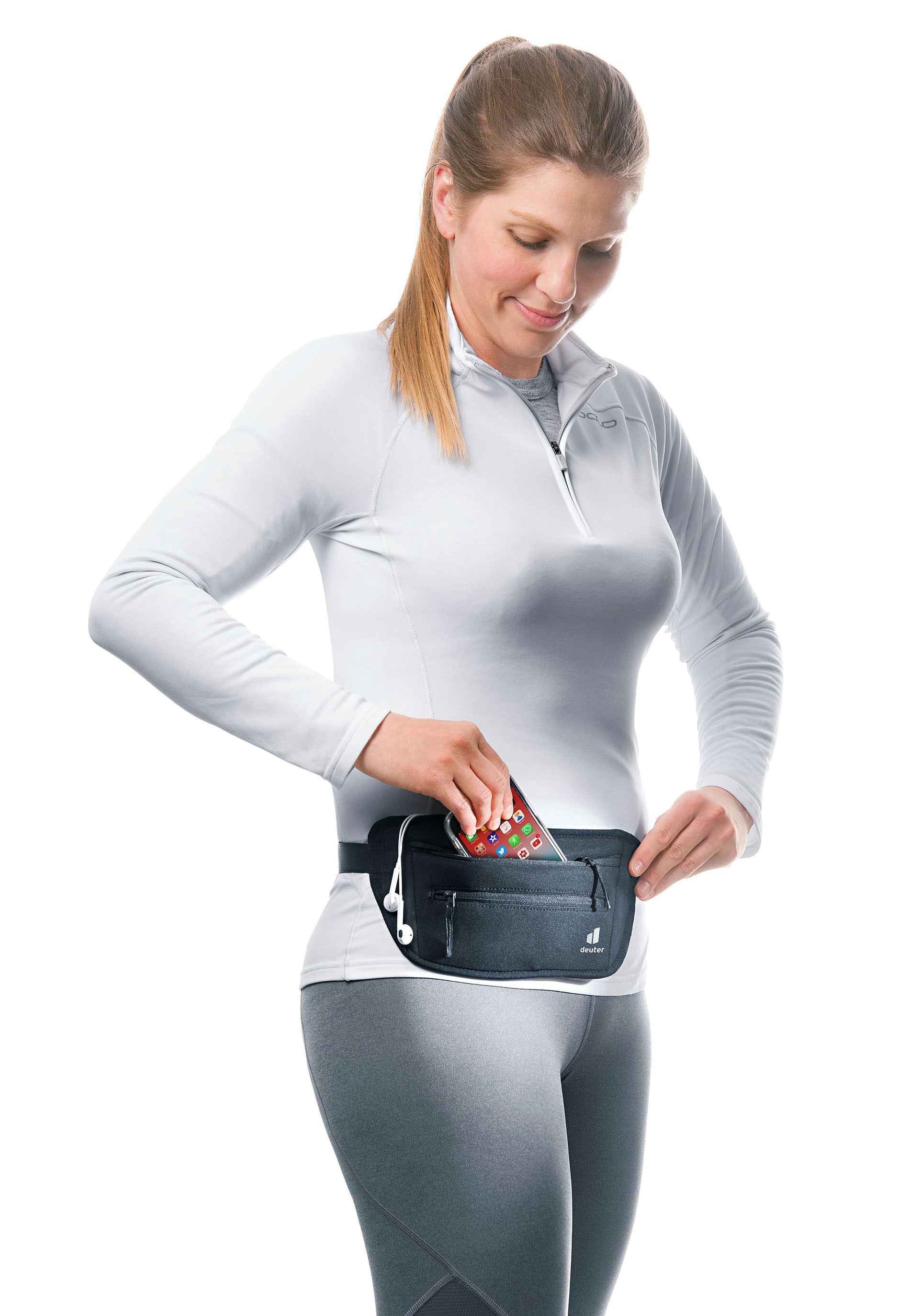 deuter Bauchtasche »3900721 7000 Neo Belt II, black«
