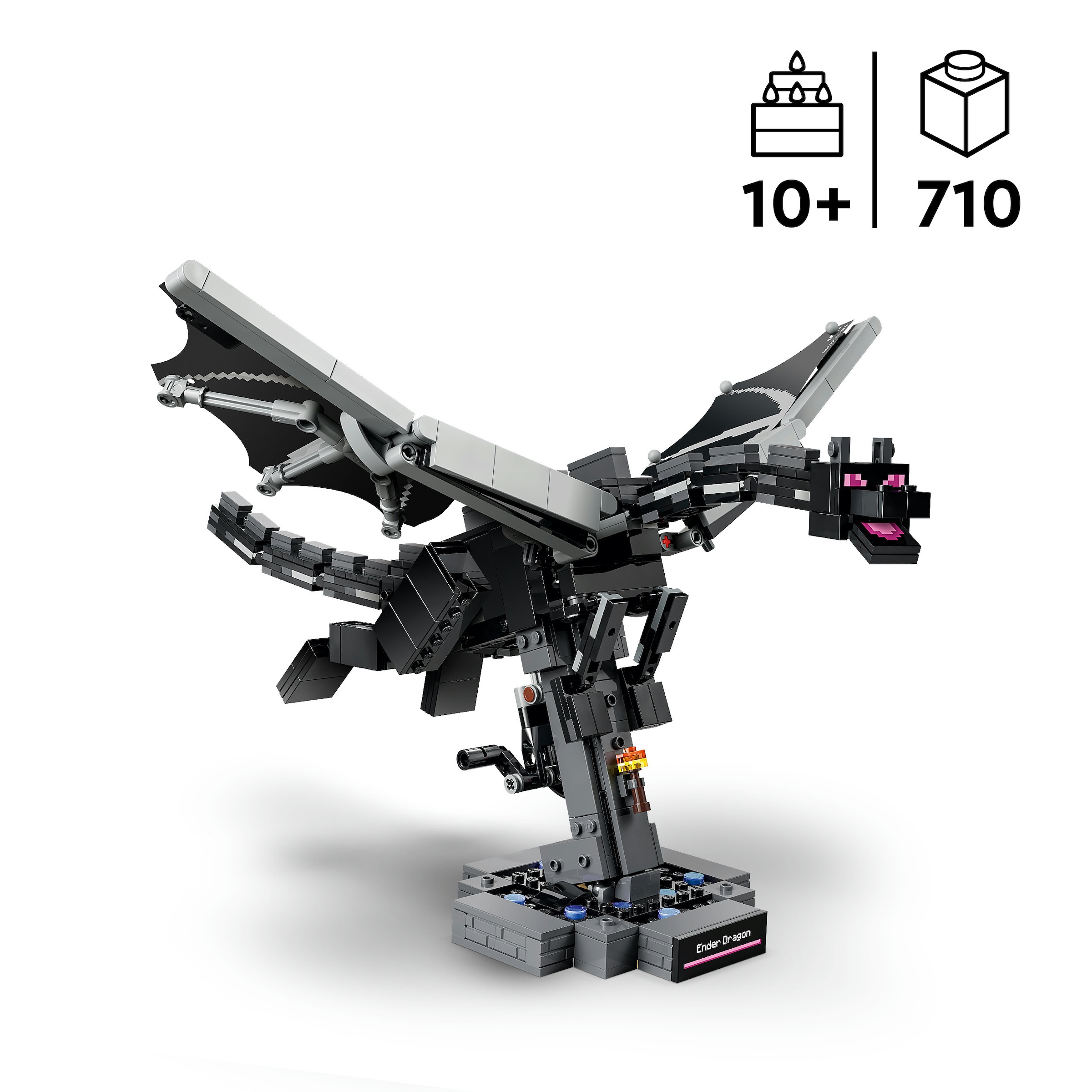 LEGO® Konstruktionsspielsteine »Der Enderdrache (21595), LEGO Minecraft« Made in Europe