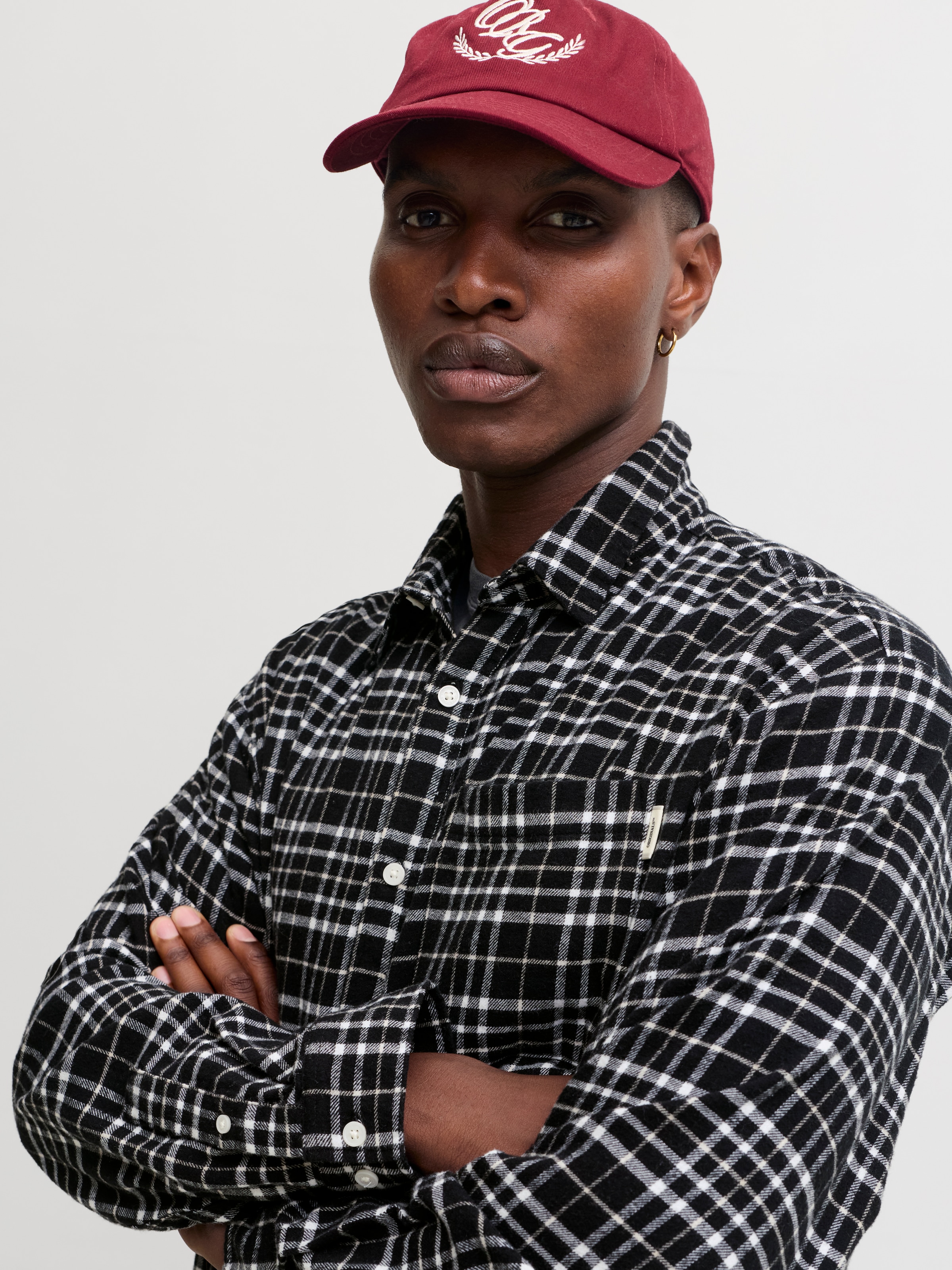 Jack & Jones Langarmhemd »JORFREDERIKSBERG FLANNEL SHIRT L/S« Baumwolle, regular fit
