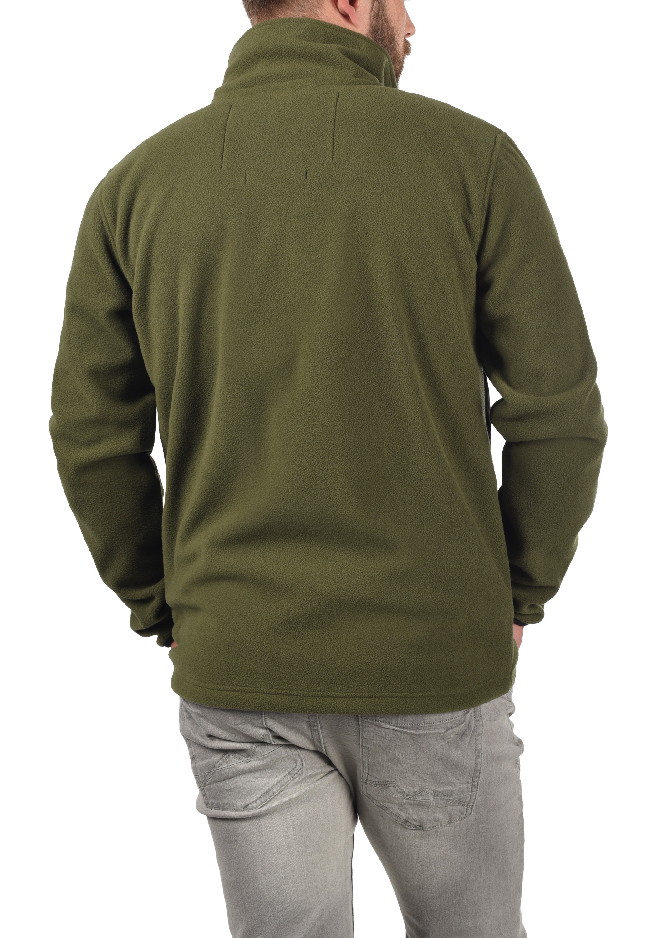 Indicode Fleecejacke »Fleecejacke IDBirch«, ohne Kapuze