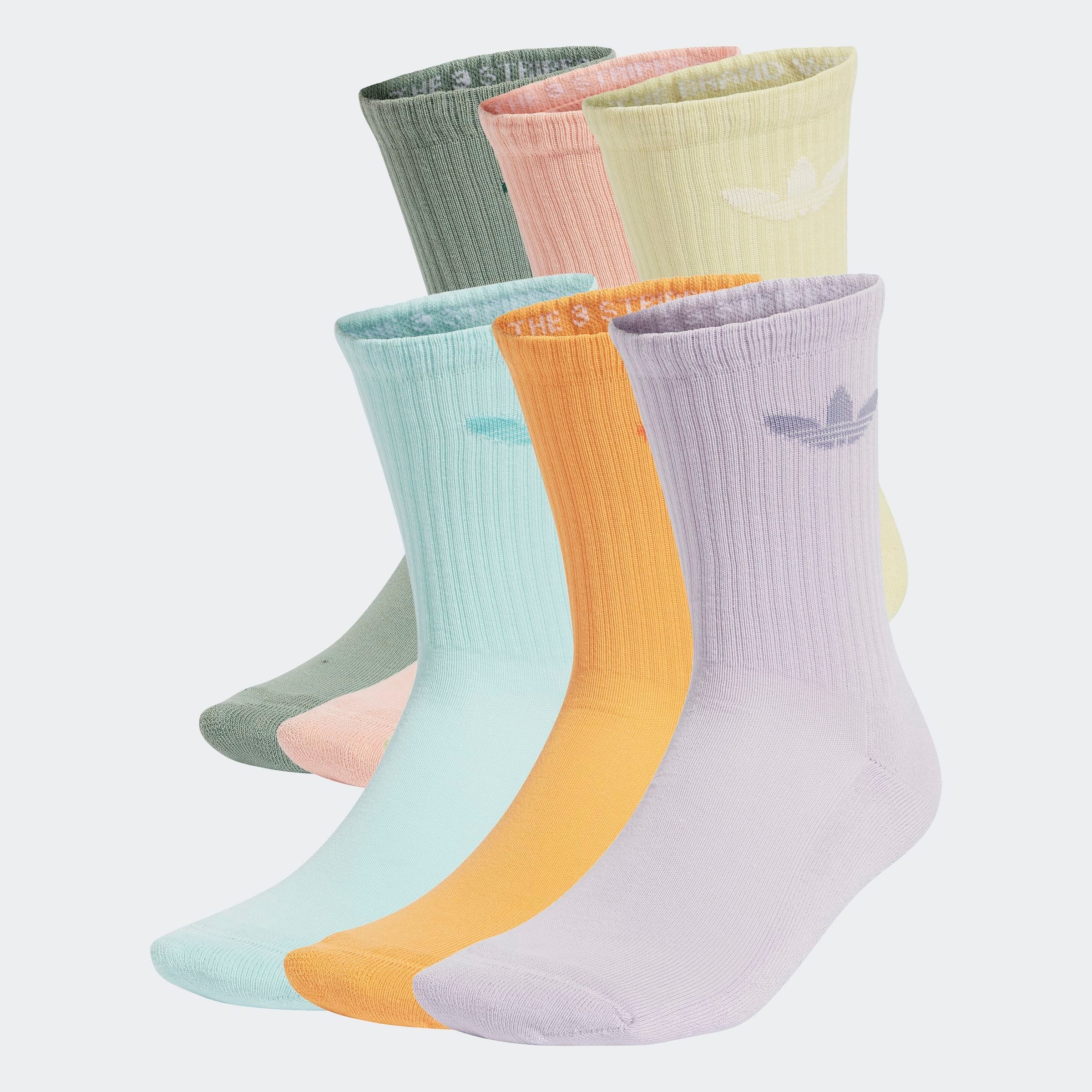 adidas Originals Sportsocken »TR CREW S 6P«, (6 Paar), 6 Pack Socken mit Logo