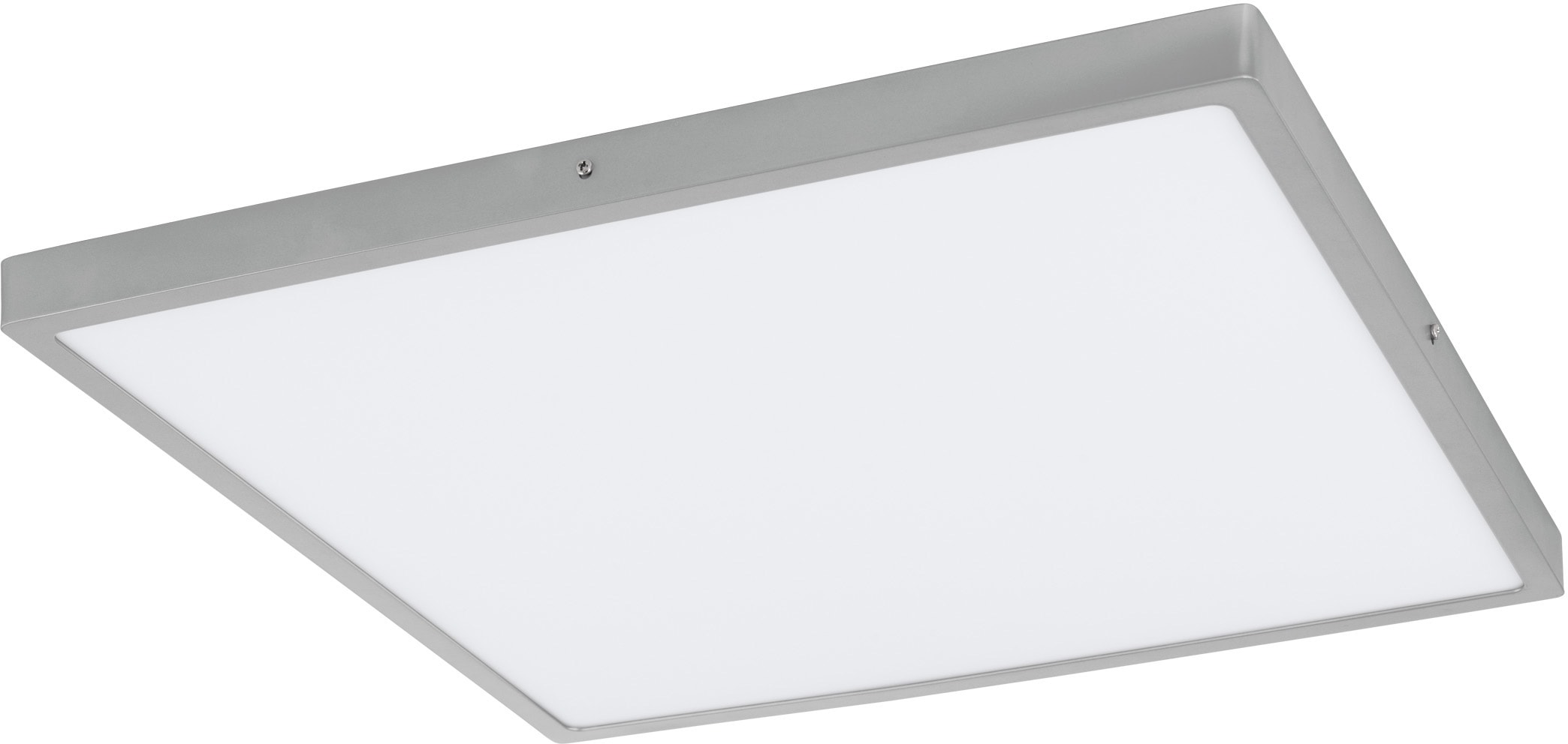 Eglo Aufbauleuchte »FUEVA 1« LED-Board 1 Stk. Neutralweiß schlankes Design in silberfarben, Größe Höhe: 3 cm