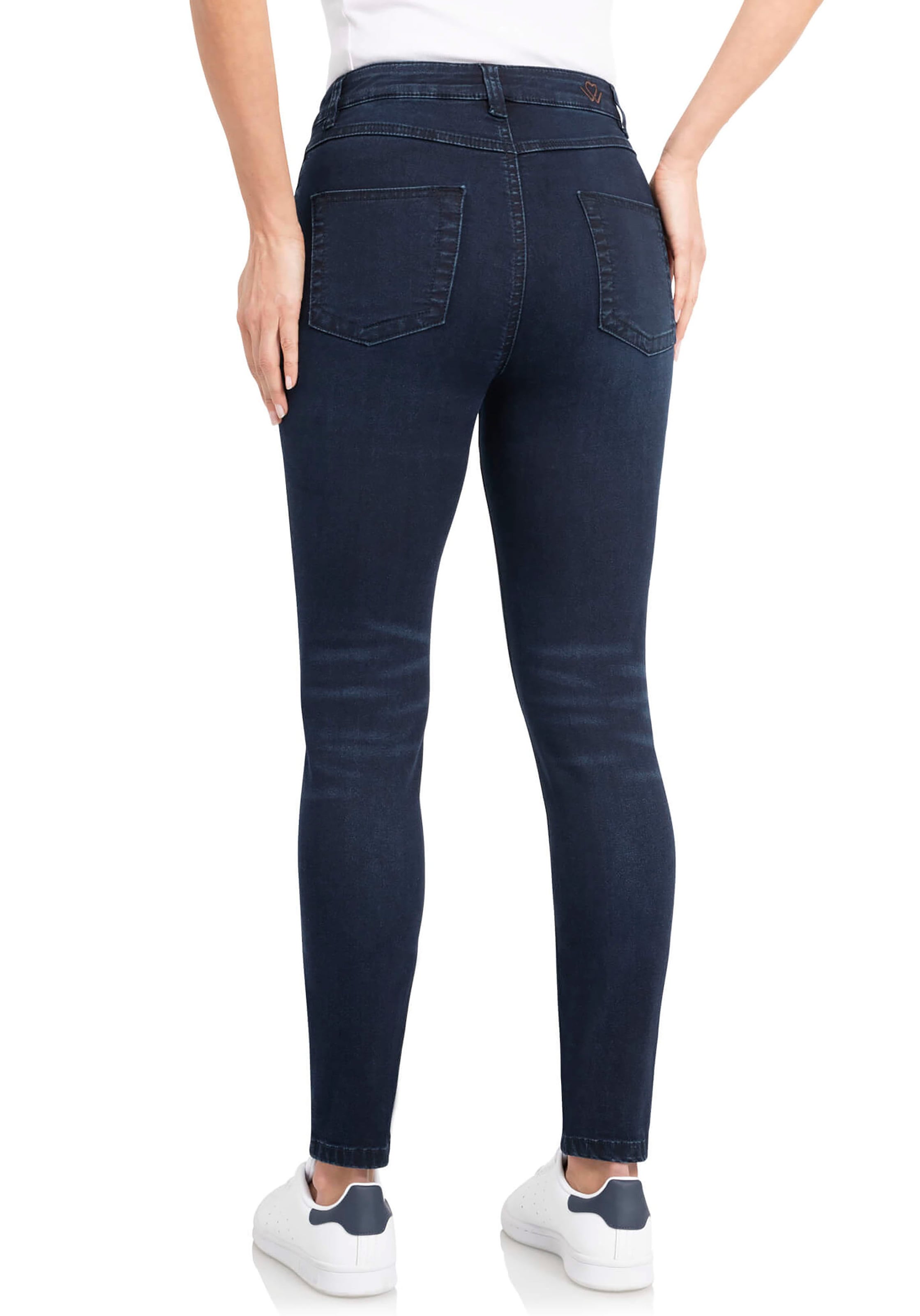 wonderjeans High-waist-Jeans »High Waist WH72«, mit geschnitten Hoch Online kaufen OTTO Shop im verkürztem leicht Bein