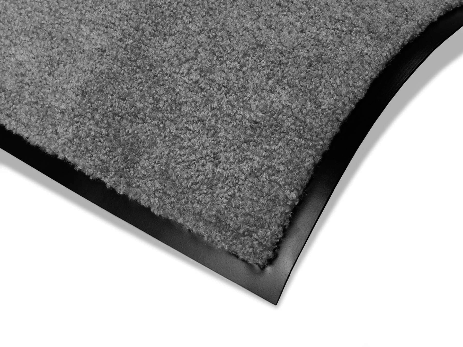 Primaflor-Ideen in Textil Fußmatte »Schmutzfangmatte CLEAN PRO, Made in Belgium«, rechteckig, 8 mm Höhe, Uni-Farben, UV-beständig, strapazierfähig, waschbar