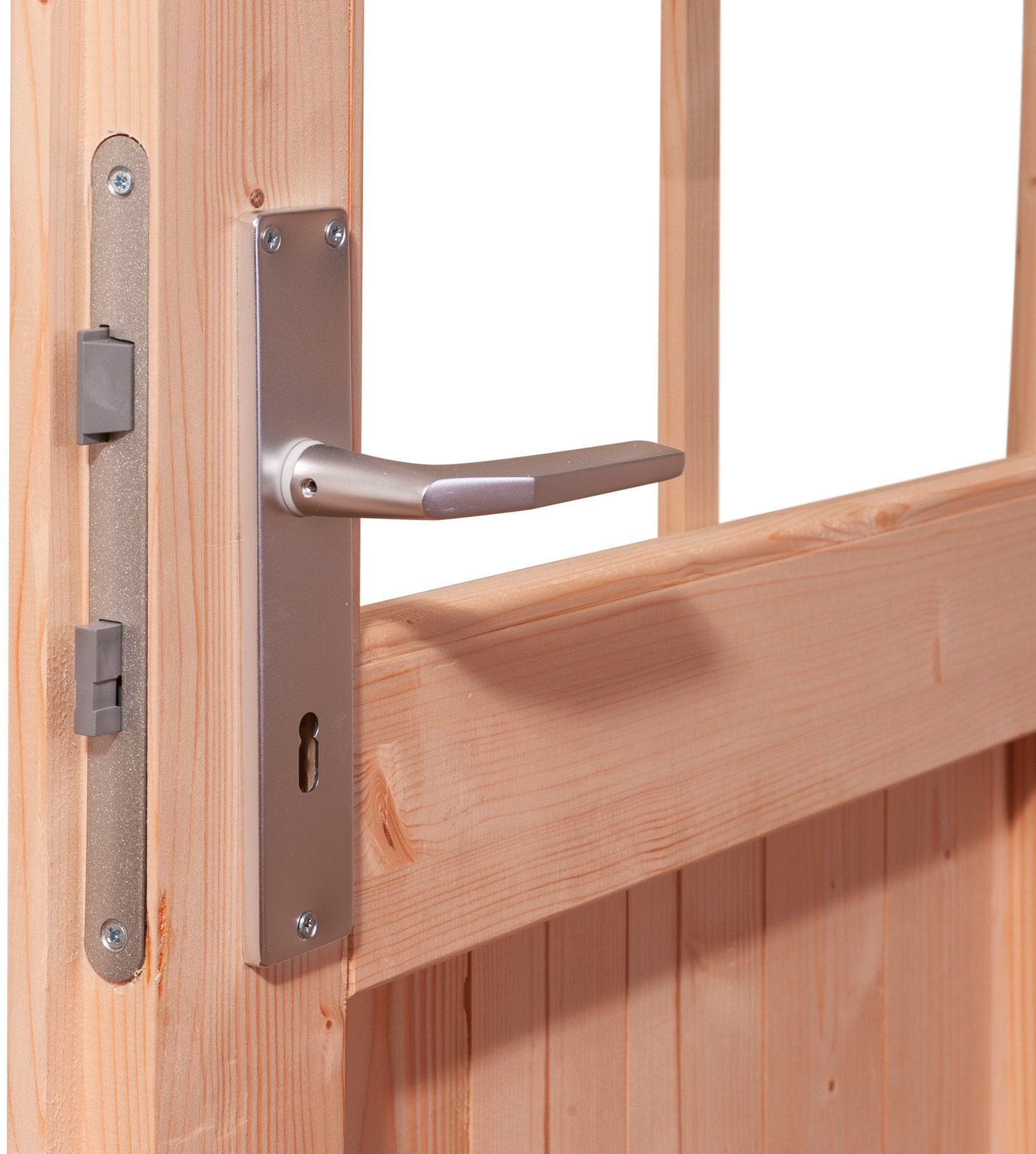 Karibu Gartenhaus »Wurmberg 5« terragrau oder naturbelassen