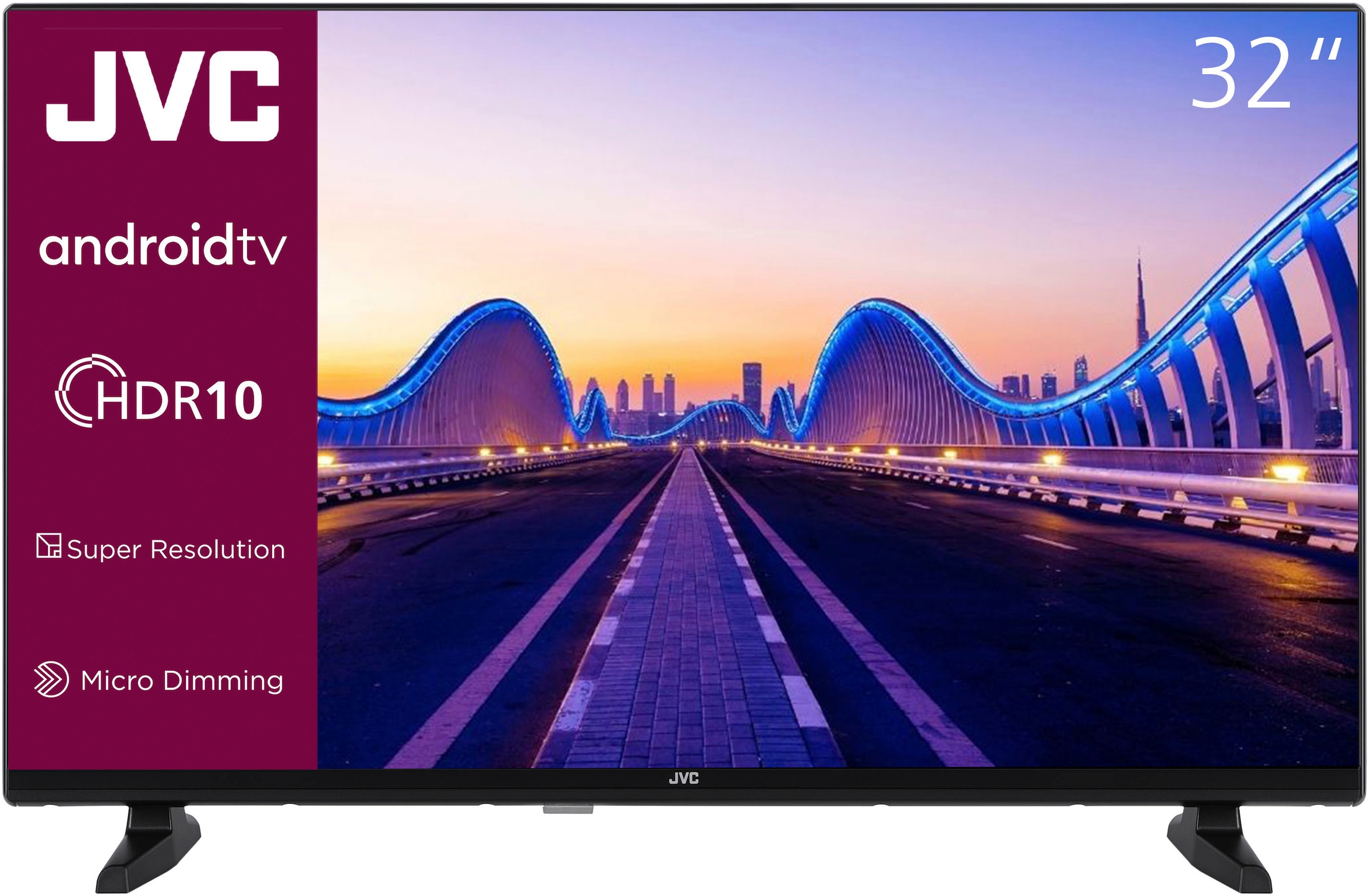LCD-LED Fernseher, 80 cm/32 Zoll, HD, Android TV-Smart-TV
