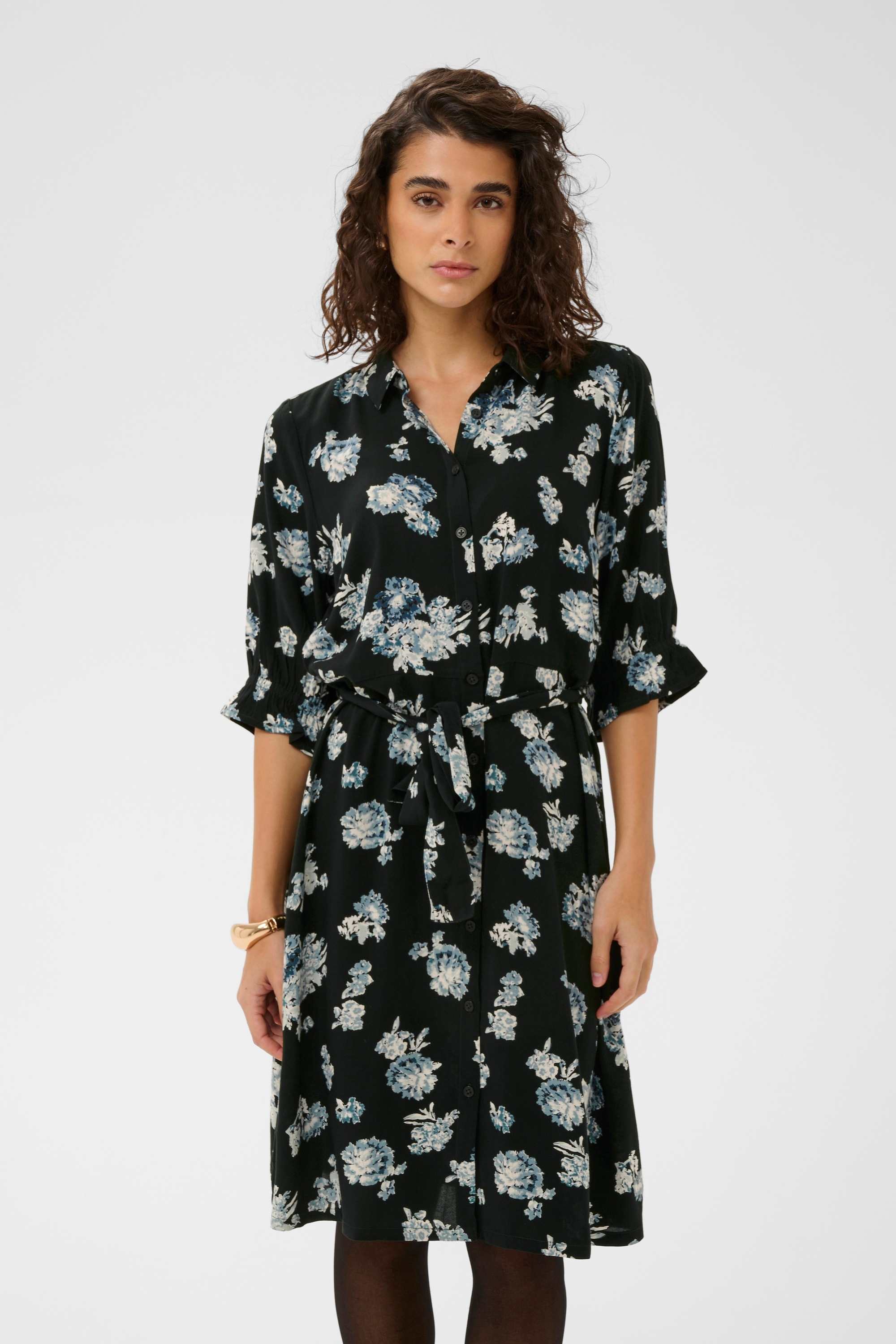 KAFFE Midikleid »Kleid KAdina«