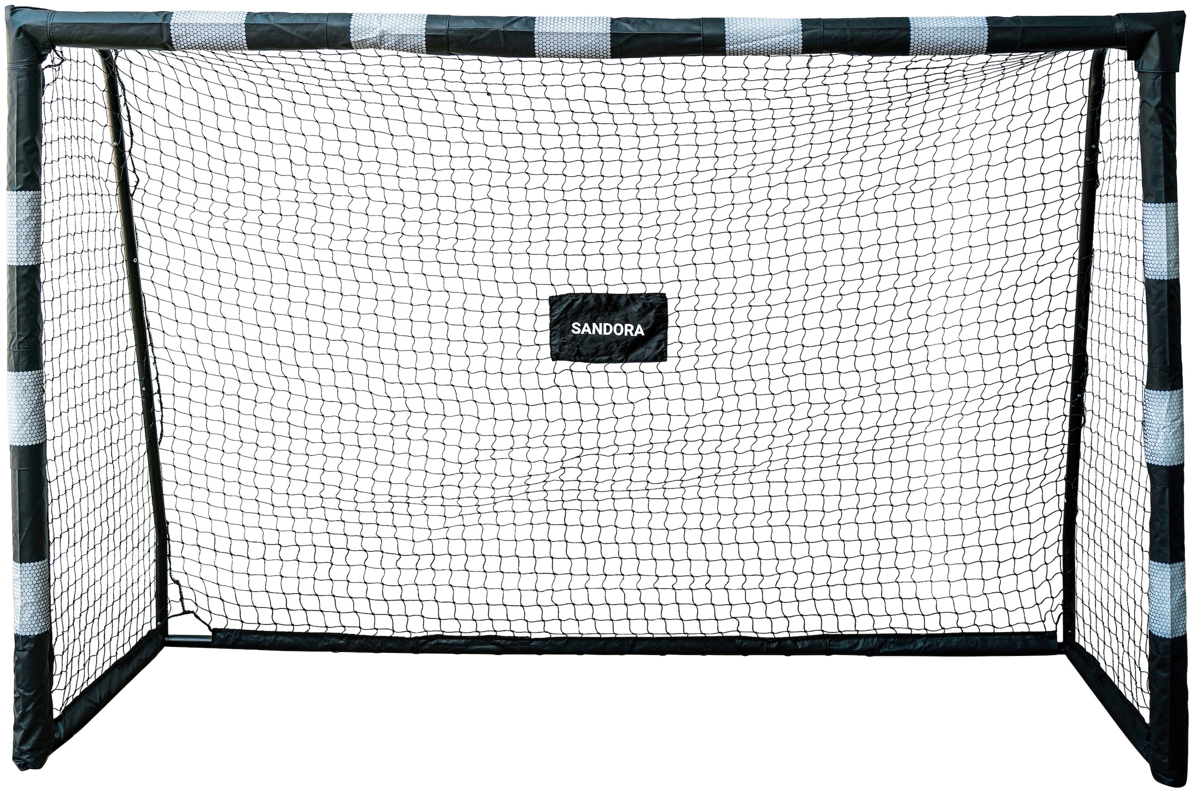 Fußballtor »Hattrick L«, Ron-Robert Zieler Edition, 240x160x85, schwarz/weiß