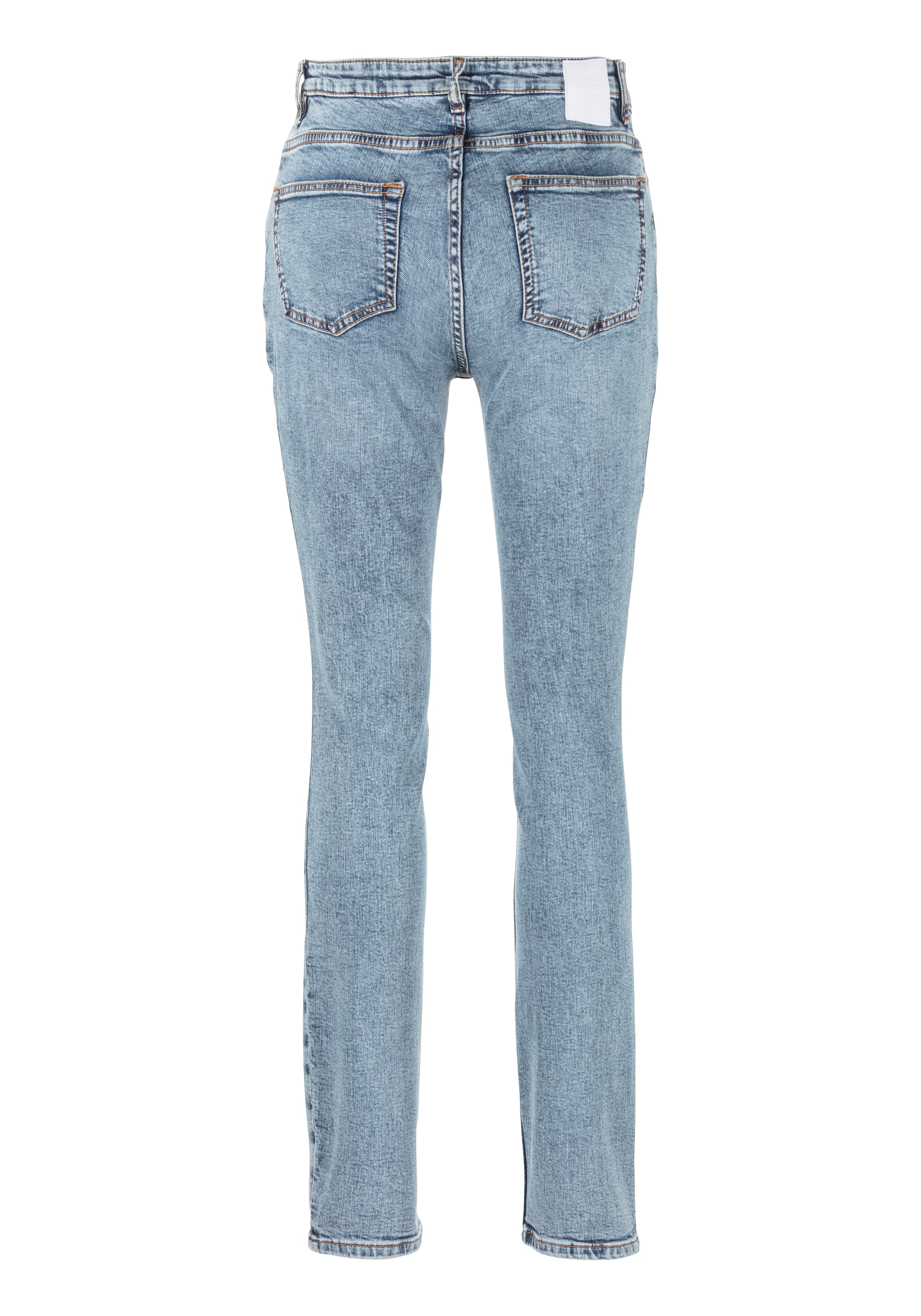 BOSS ORANGE Skinny-fit-Jeans »Jackie Mid Rise, Mid Waist Premium Damenmode«, mit Gürtelschlaufen