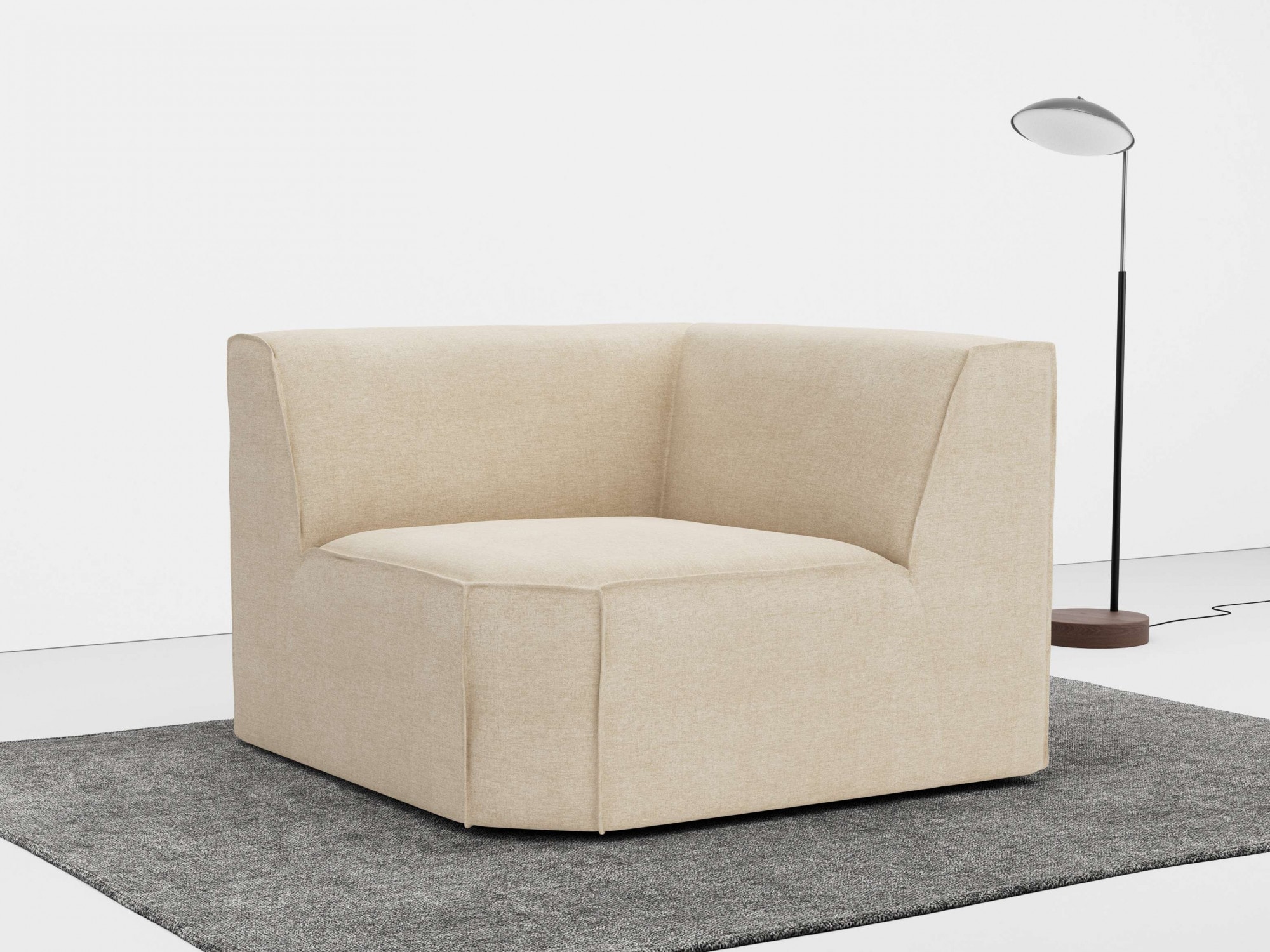 Sofa-Eckelement »Norvid«, modular, mit Taschenfederkern, große Auswahl an Modulen