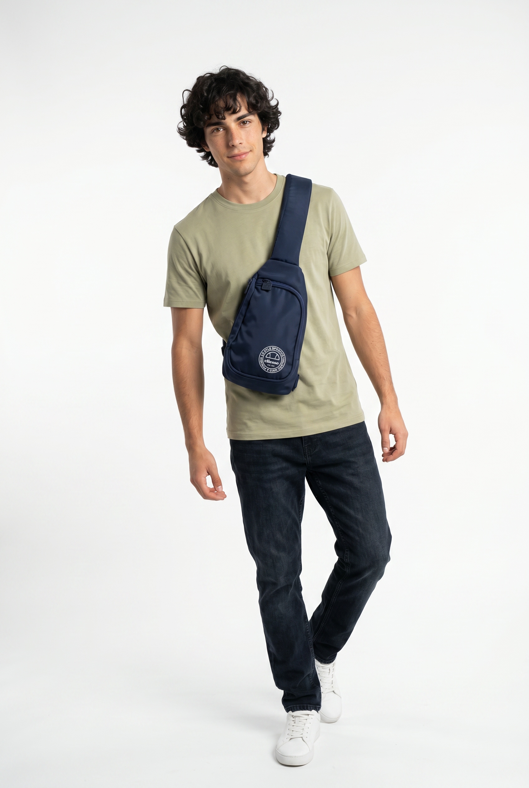 Ellesse Rucksack »KERVELO ONE STRAP MINI BACKPACK« mit Logodruck, aus Polyester