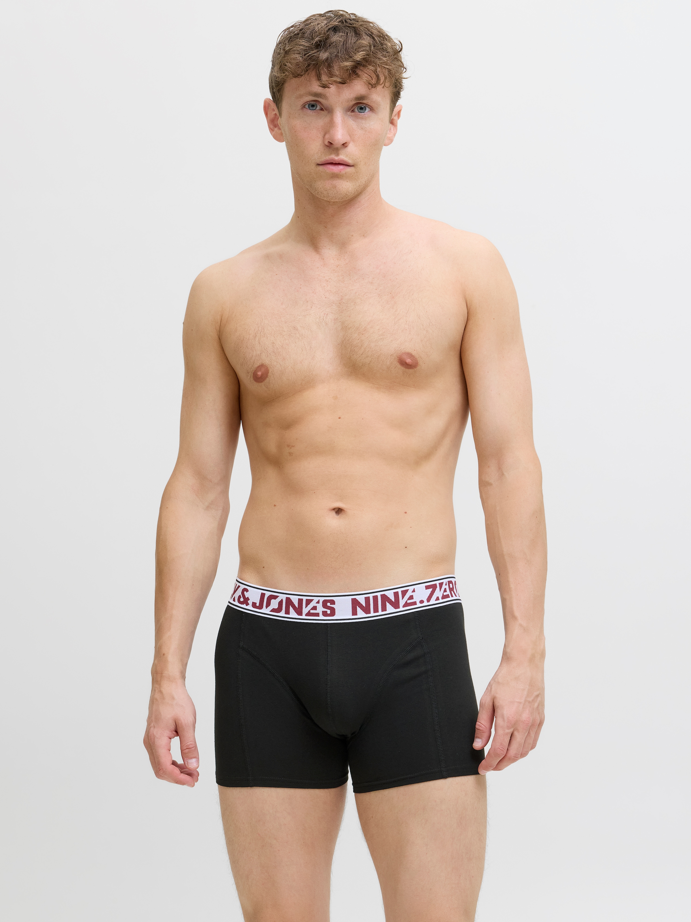Jack & Jones Trunk »JACCOLTON SOLID TRUNKS 3 PACK SN«, (Packung, 3 St.)