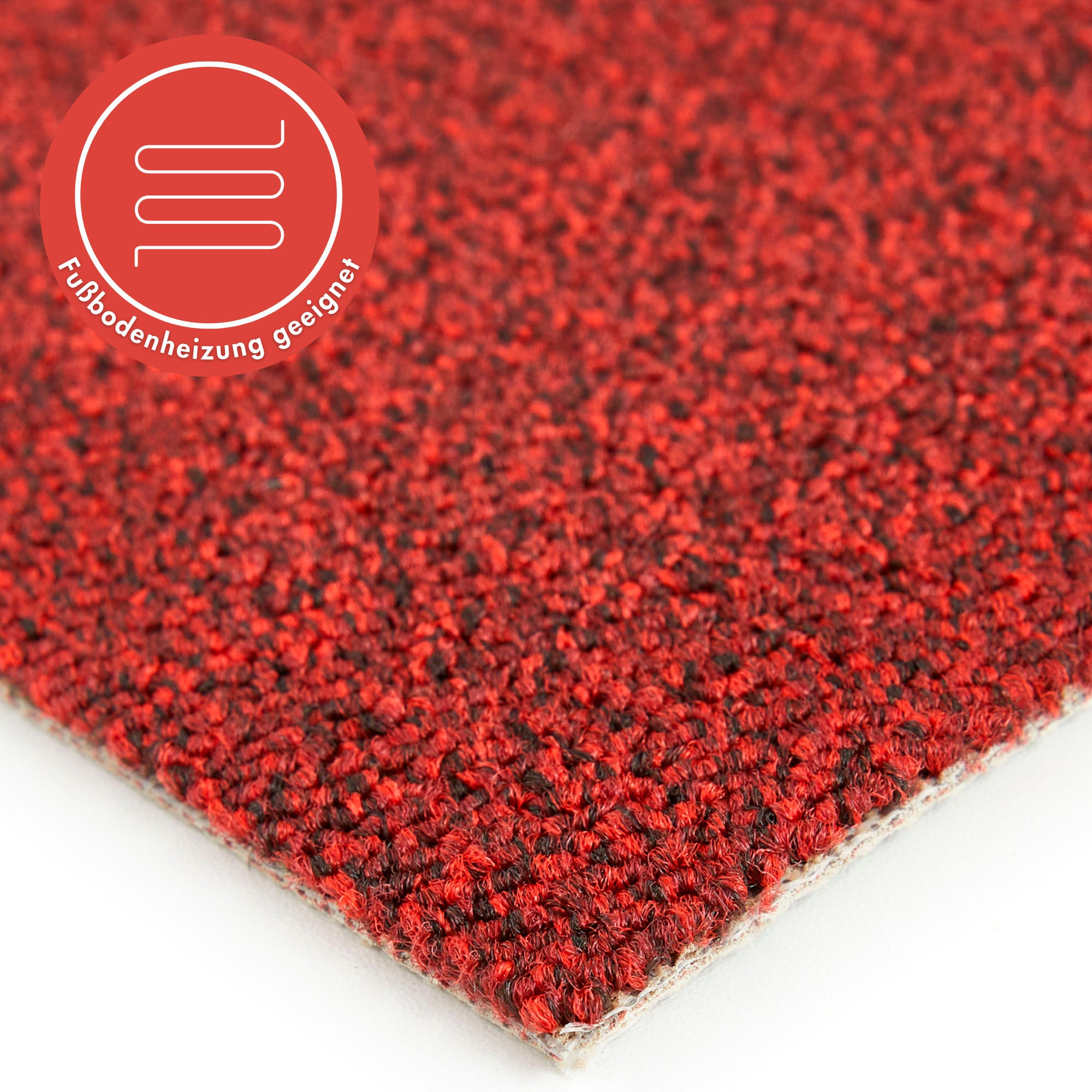 Andiamo Teppichboden »Matz, Schlinge, Made in Belgium«, rechteckig, 6 mm Höhe, meliert, Breite 400 cm oder 500 cm, strapazierfähig & pflegeleicht