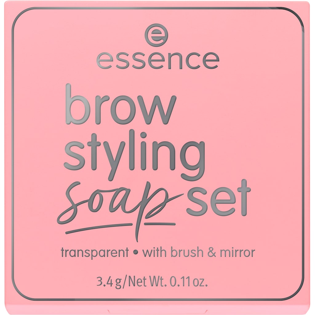 Essence Augenbrauen-Gel »brow styling soap set«, (Set, 3 tlg.)