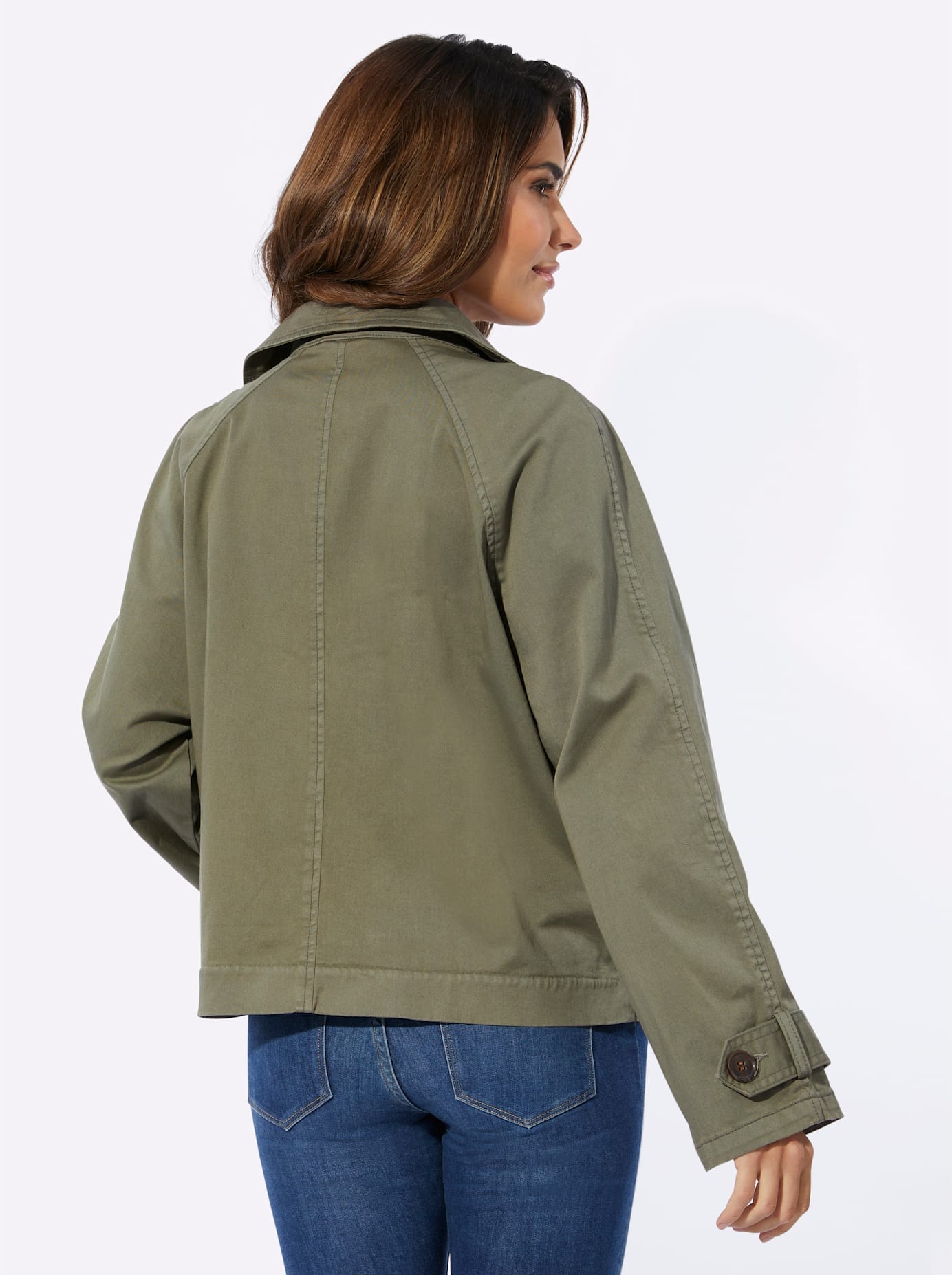 Classic Basics Langjacke, ohne Kapuze