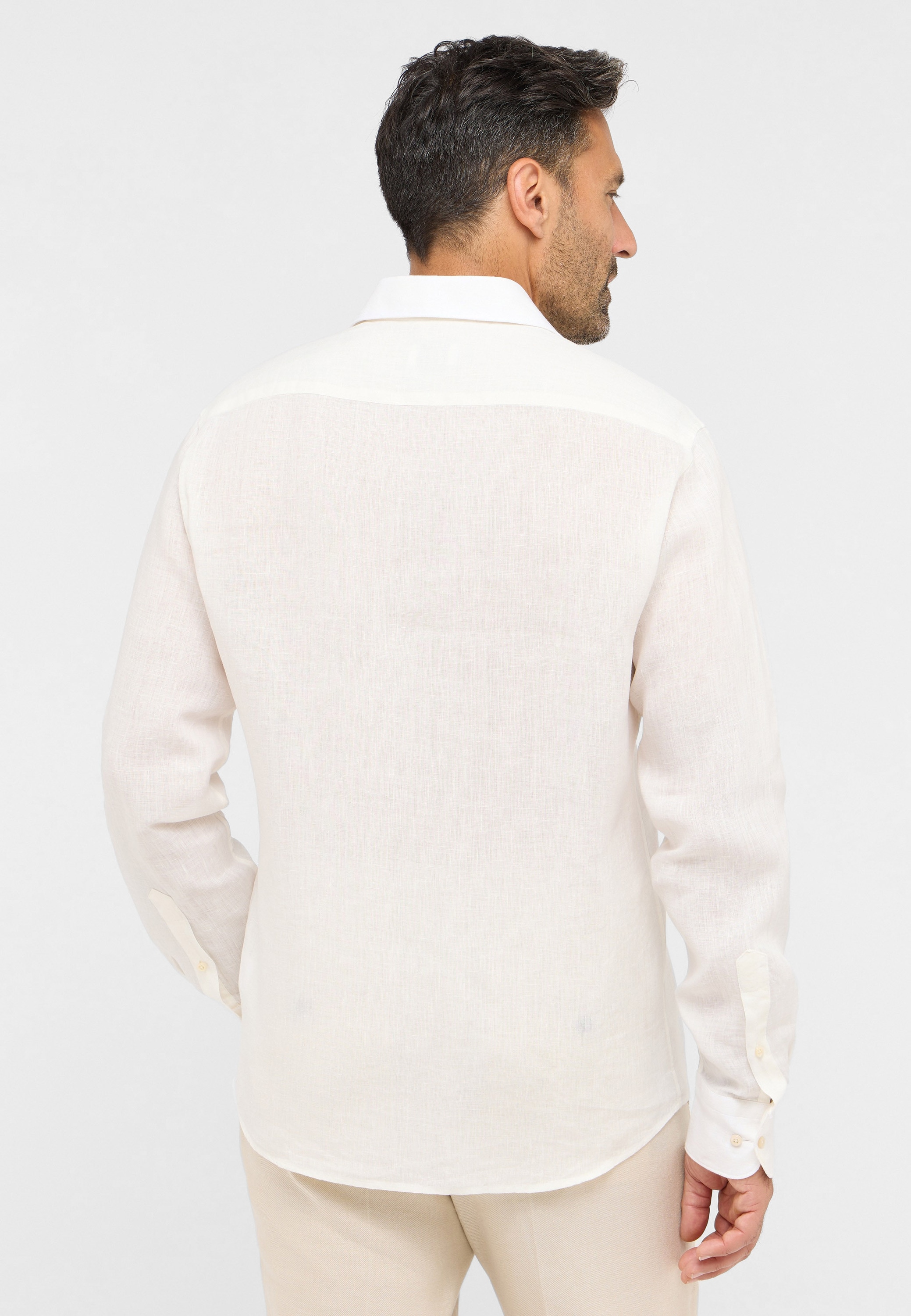 Eterna Langarmhemd »MODERN FIT« EASY IRON (bügelleicht)