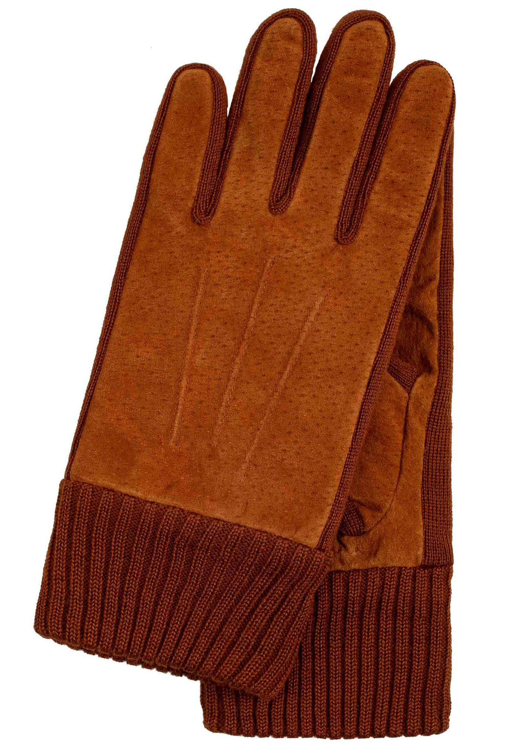 KESSLER Lederhandschuhe »Stan«, Enganliegender Strickbund, Woll-Anteil  online shoppen bei OTTO | Handschuhe