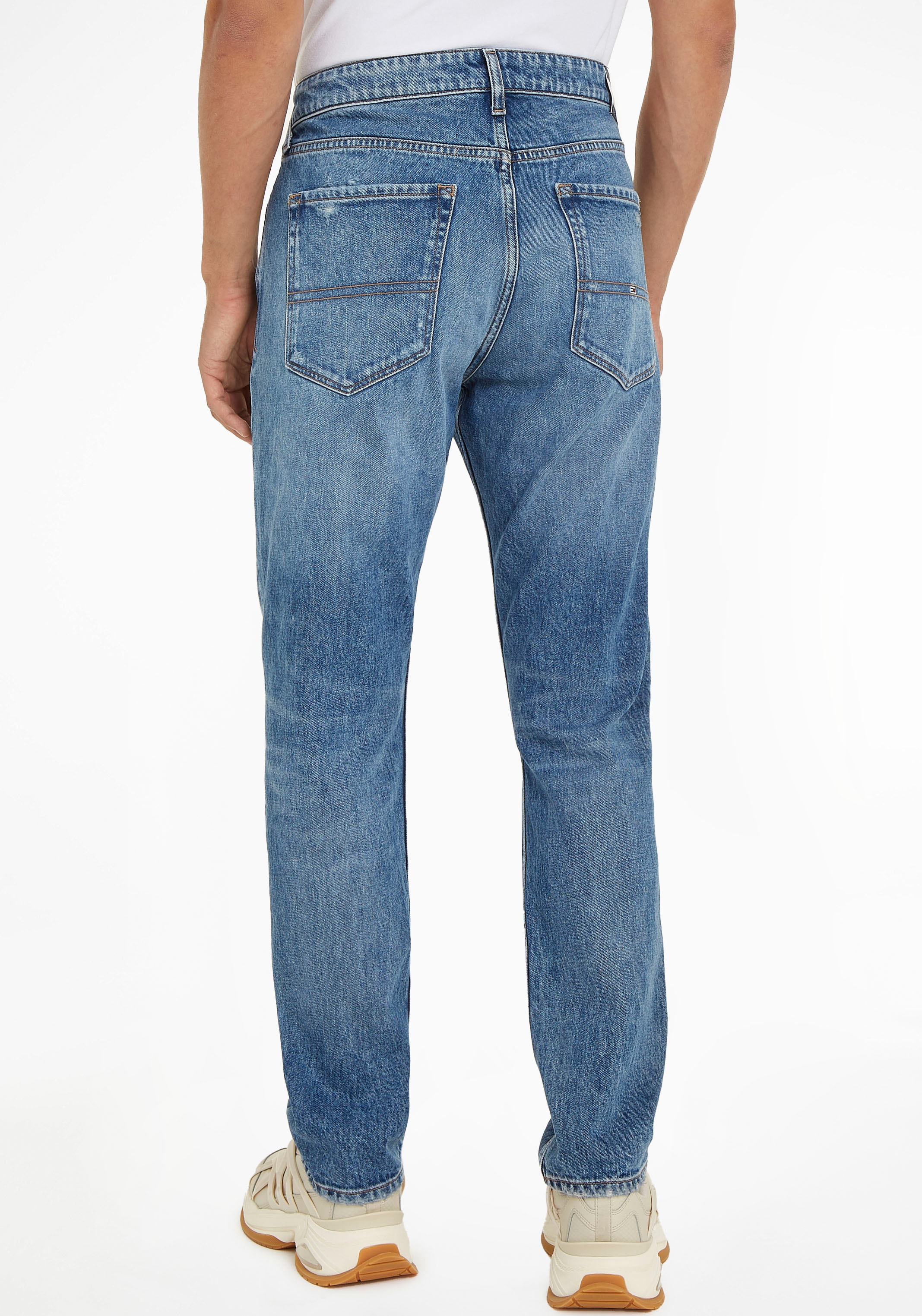 Tommy Jeans Slim-fit-Jeans »Scanton Slim Denim« mit Used-Effekten
