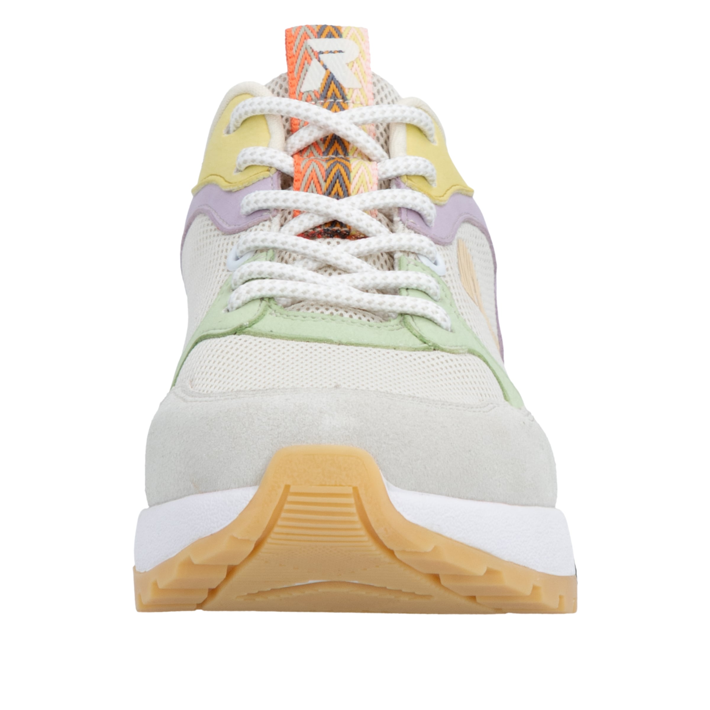 RIEKER Sport Keilsneaker  Schnürschuh, Freizeitsneaker, Halbschuh mit gepolstertem Schaftrand