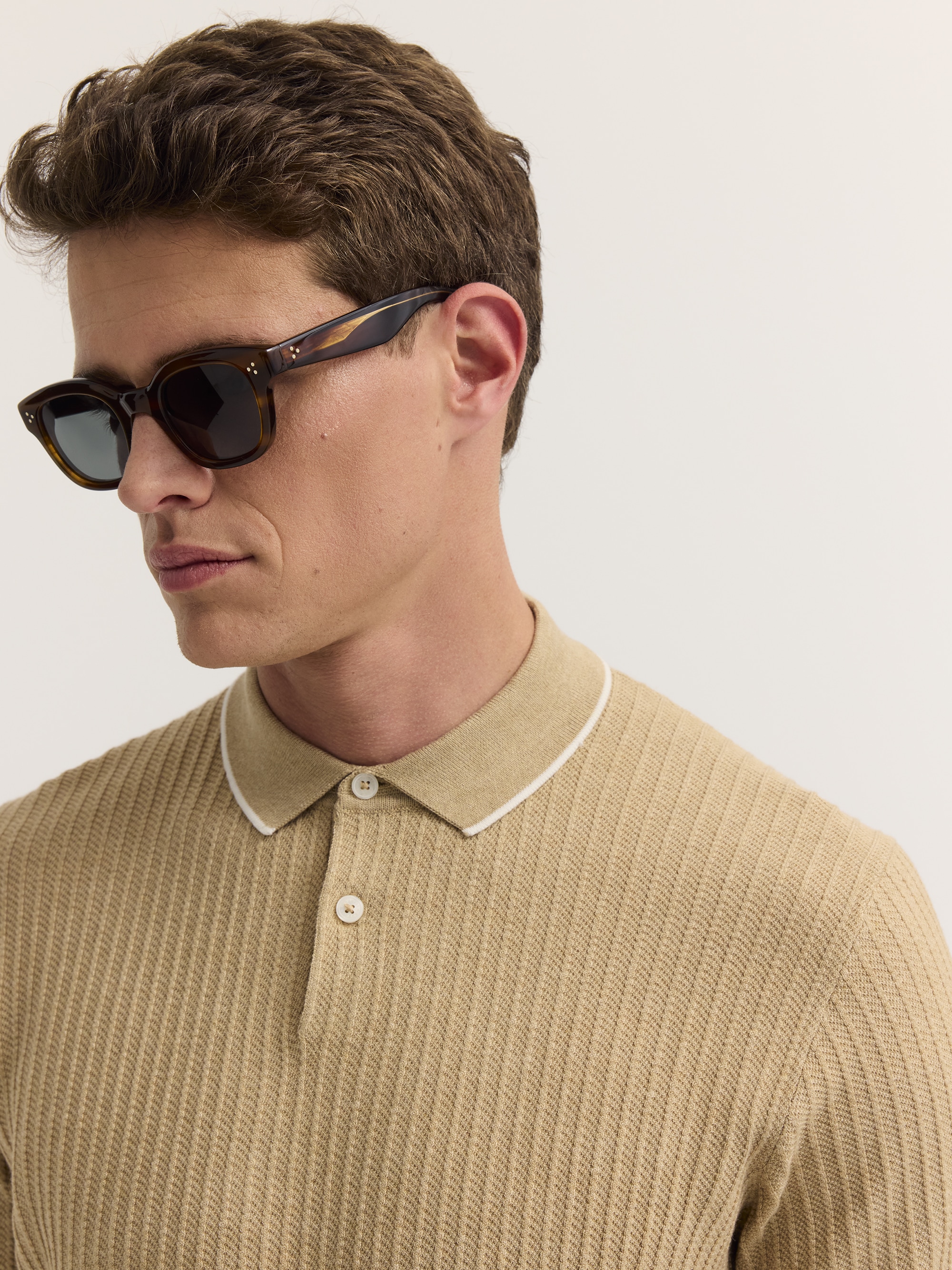 bugatti Poloshirt »kurzarm« gestrickt in Regular Fit
