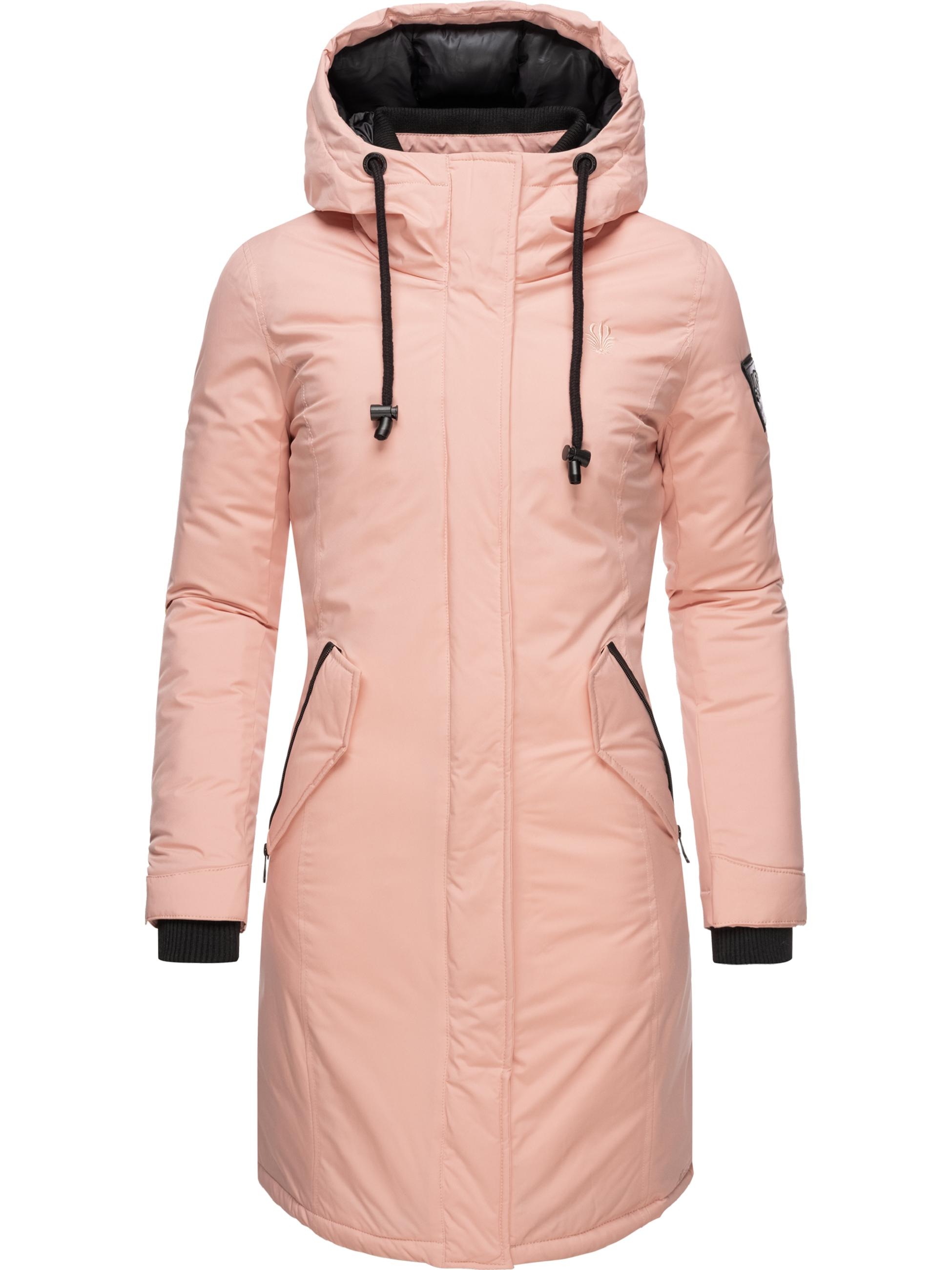 Navahoo Wintermantel »Wintermantel Letiziaa«, sportlicher Winterparka mit gefütterter Kapuze